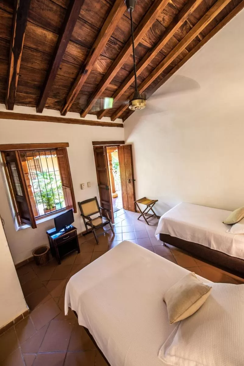 Bed in La Casa Amarilla