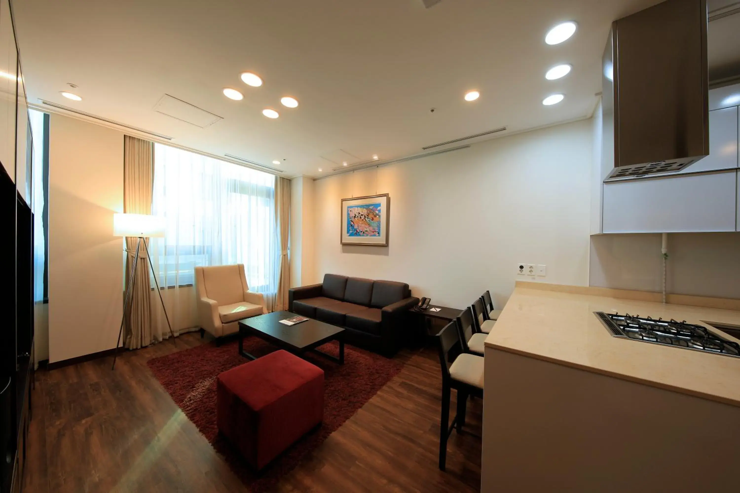 Living room in Orakai Insadong Suites