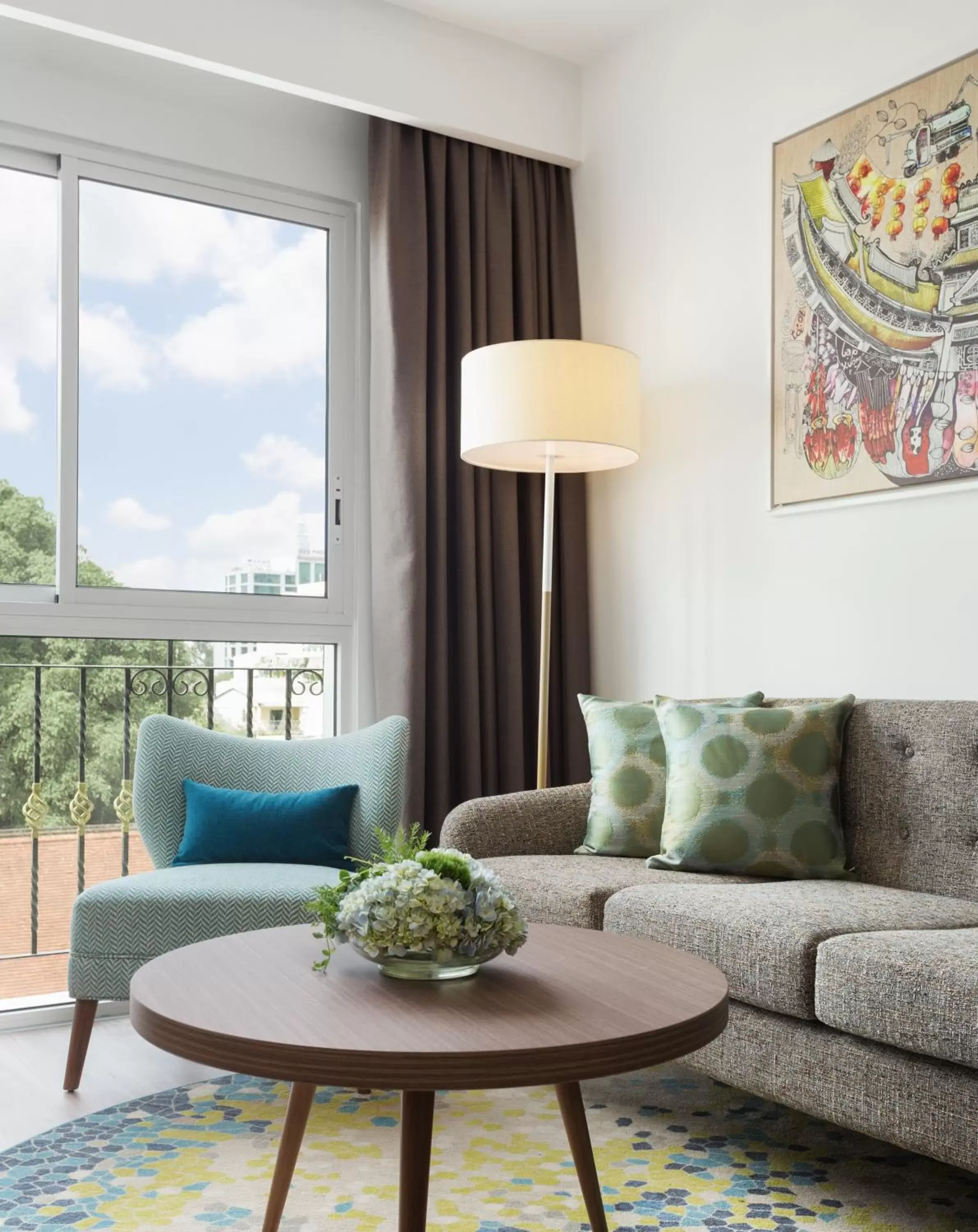 Living room, Seating Area in Citadines Regency Saigon