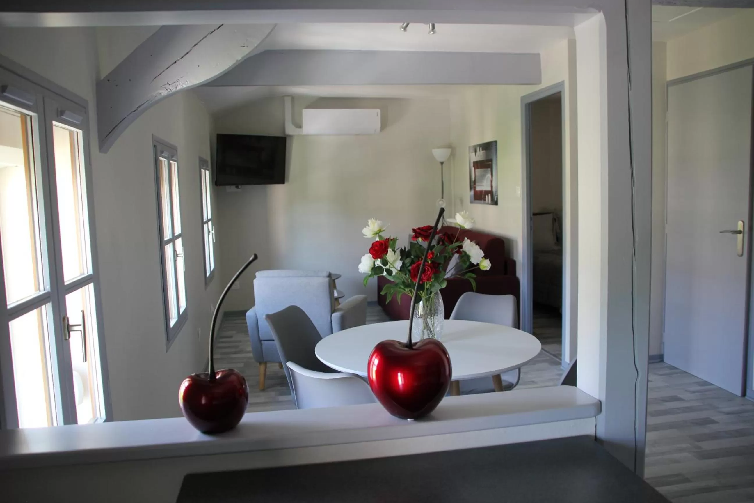 Dining Area in Les appartements du Saint Hubert