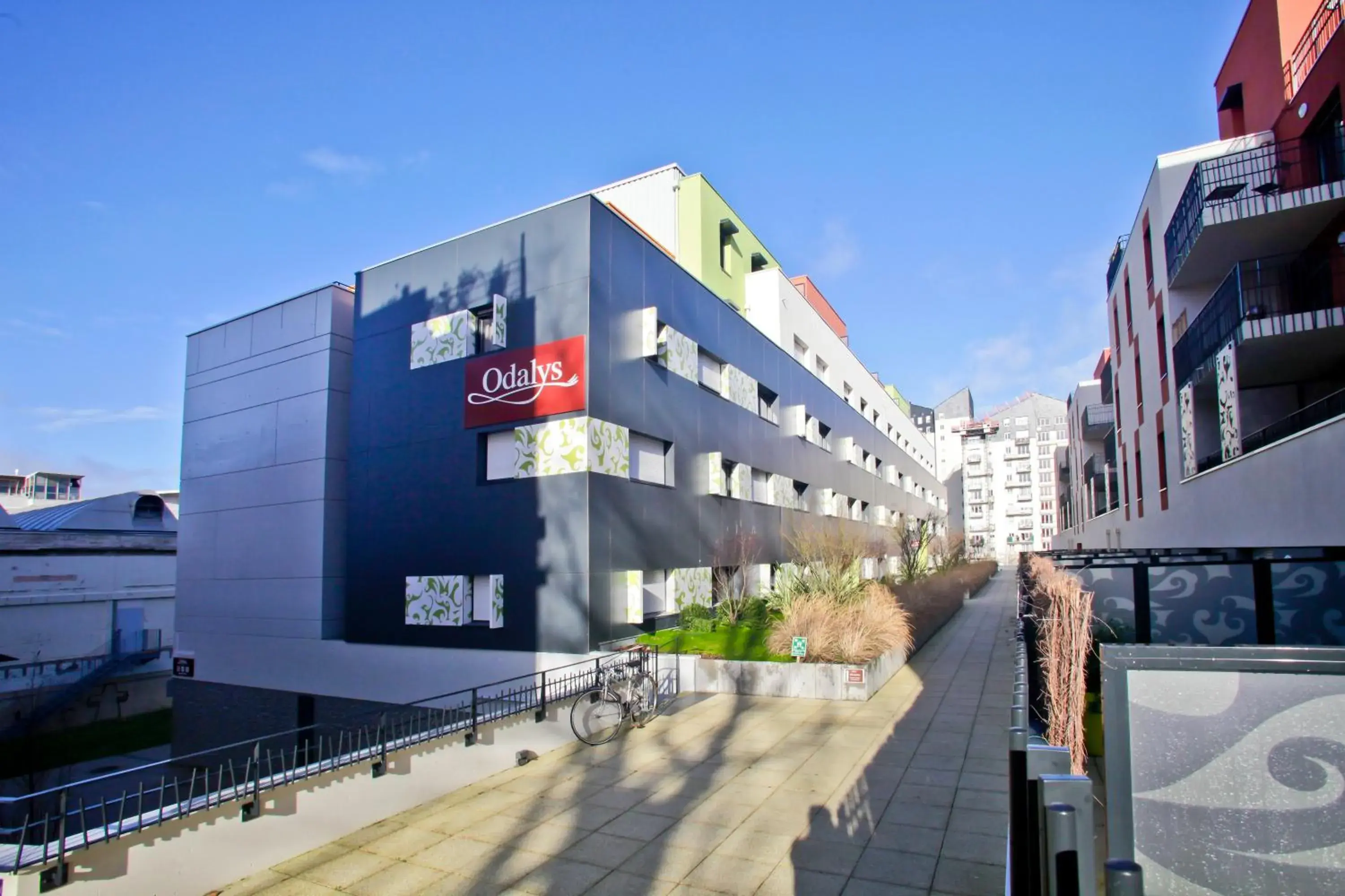 Facade/entrance in Apparthotel Odalys Tours