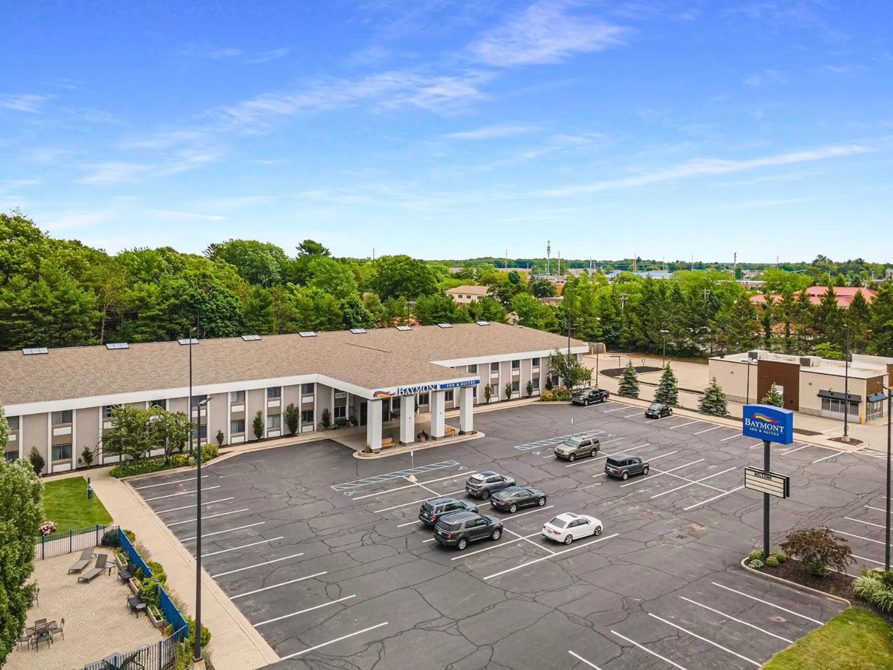 Property building in Baymont by Wyndham Grand Haven