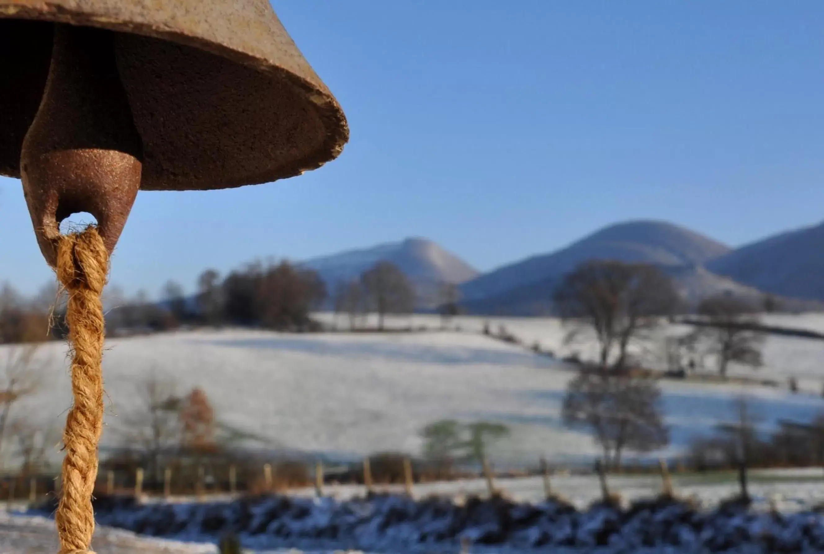 Mountain view, Winter in Terres de la Grange