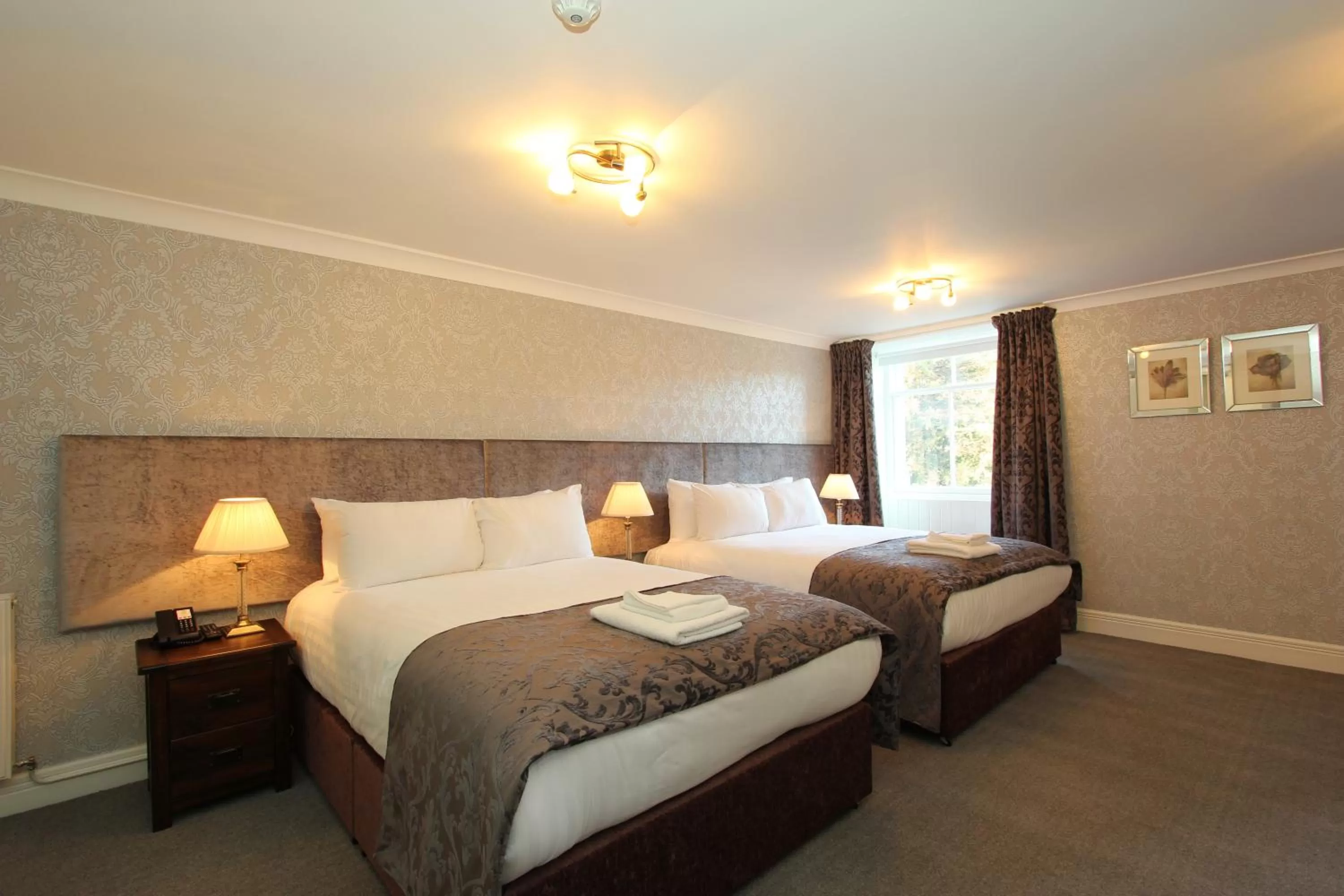 Bed in The Atholl Palace