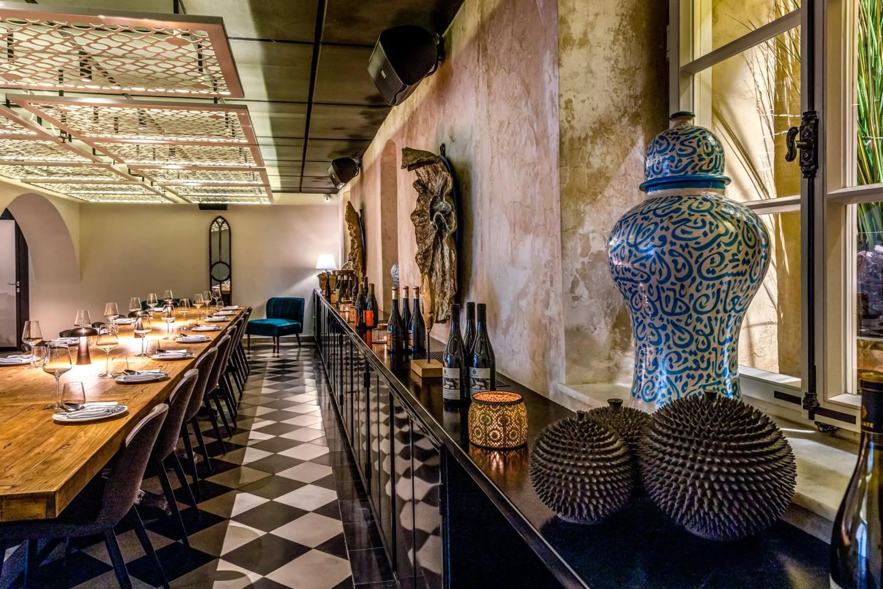 Dining area in The Drisco - Relais & Châteaux