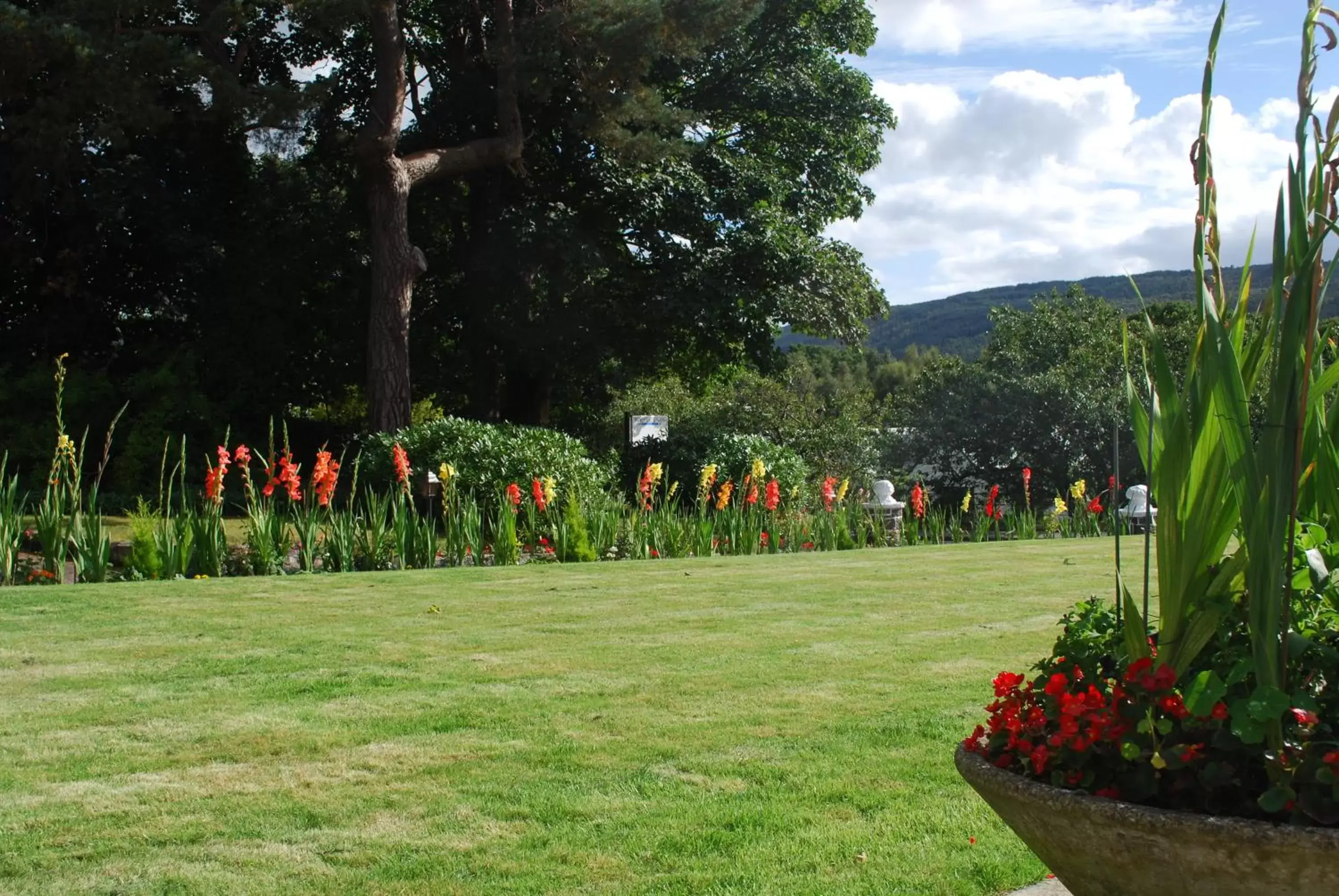 Garden in Westlands of Pitlochry