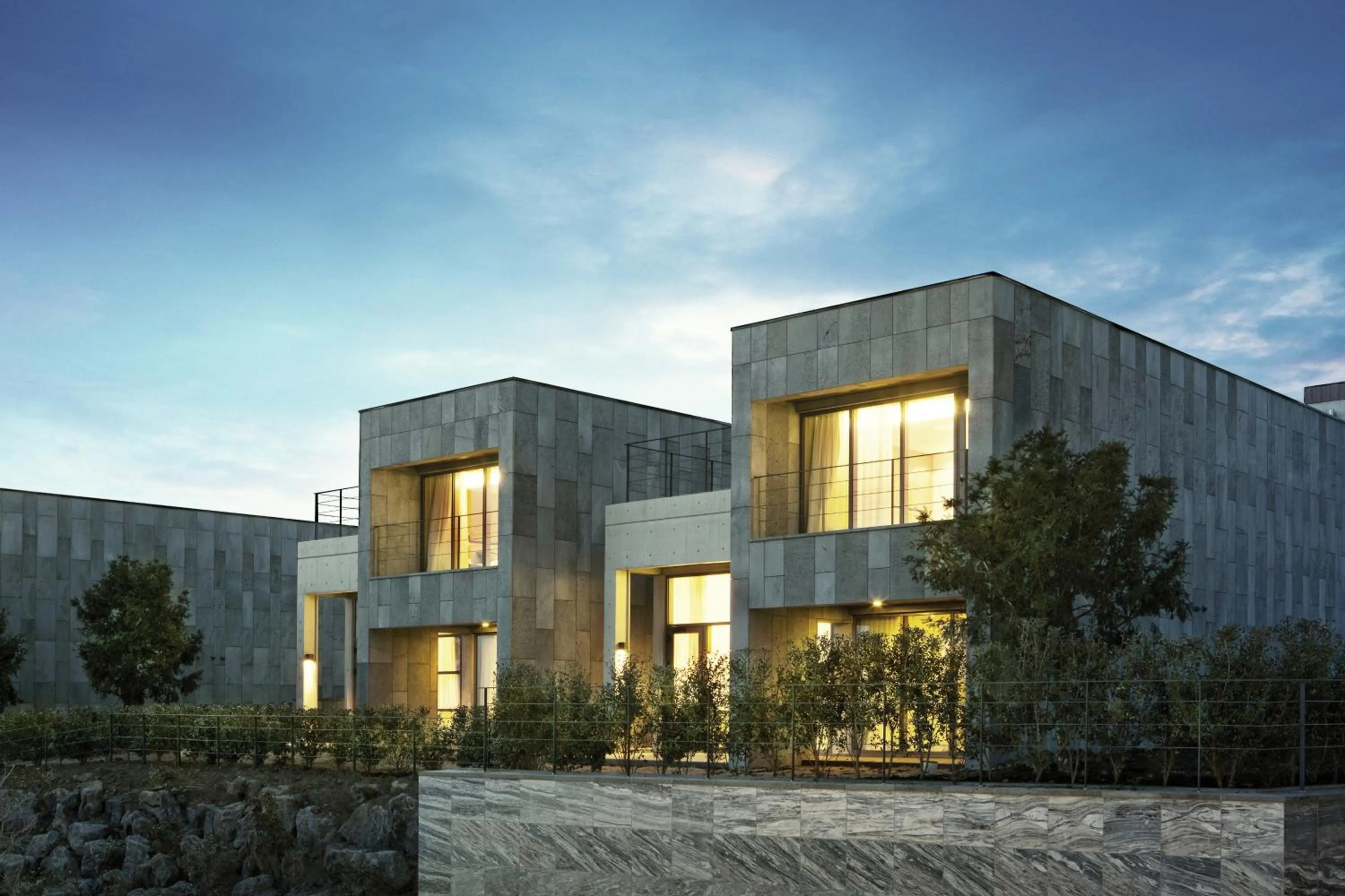 Property building in Lotte Resort Jeju Artvillas