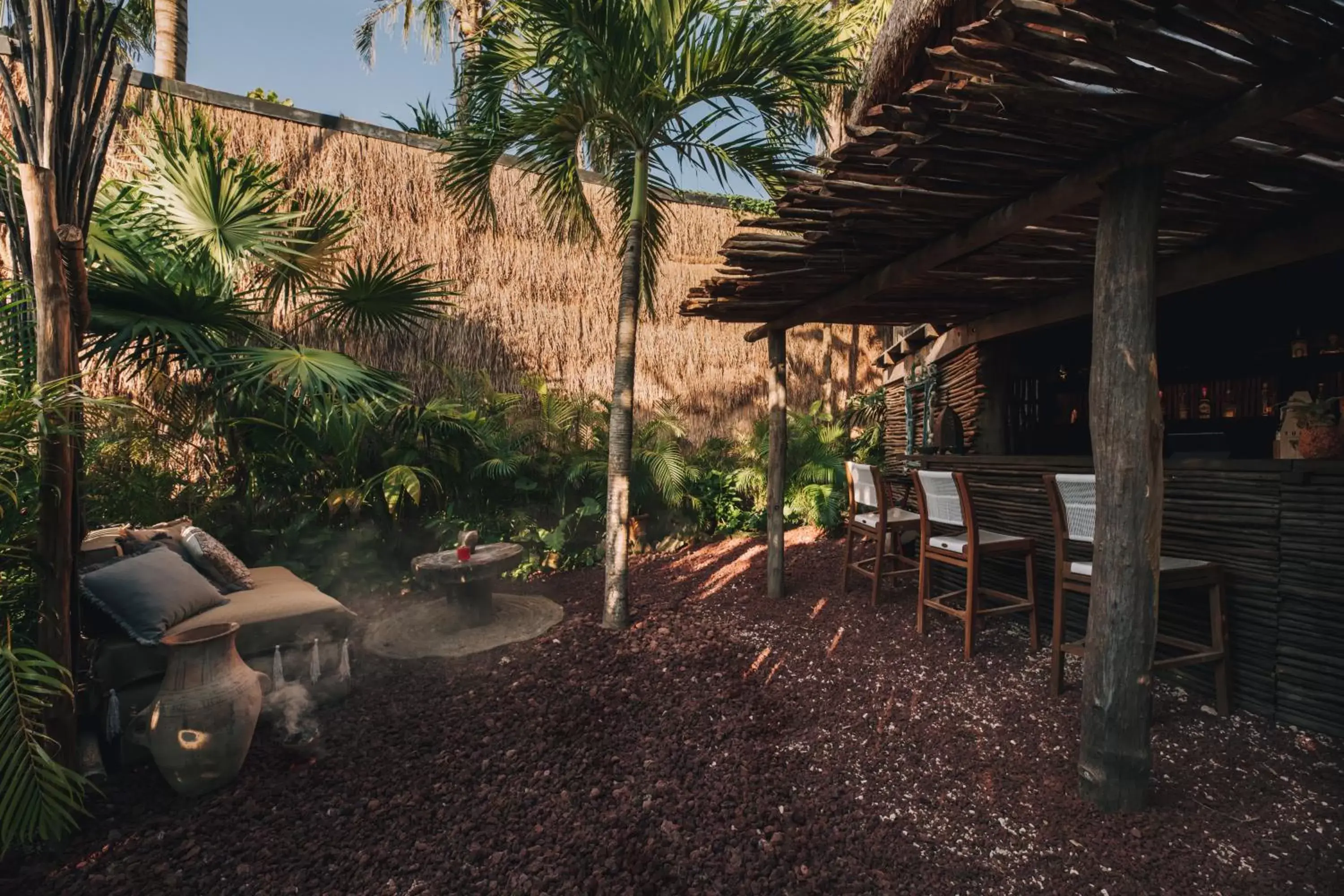 Lounge or bar in Radhoo Tulum