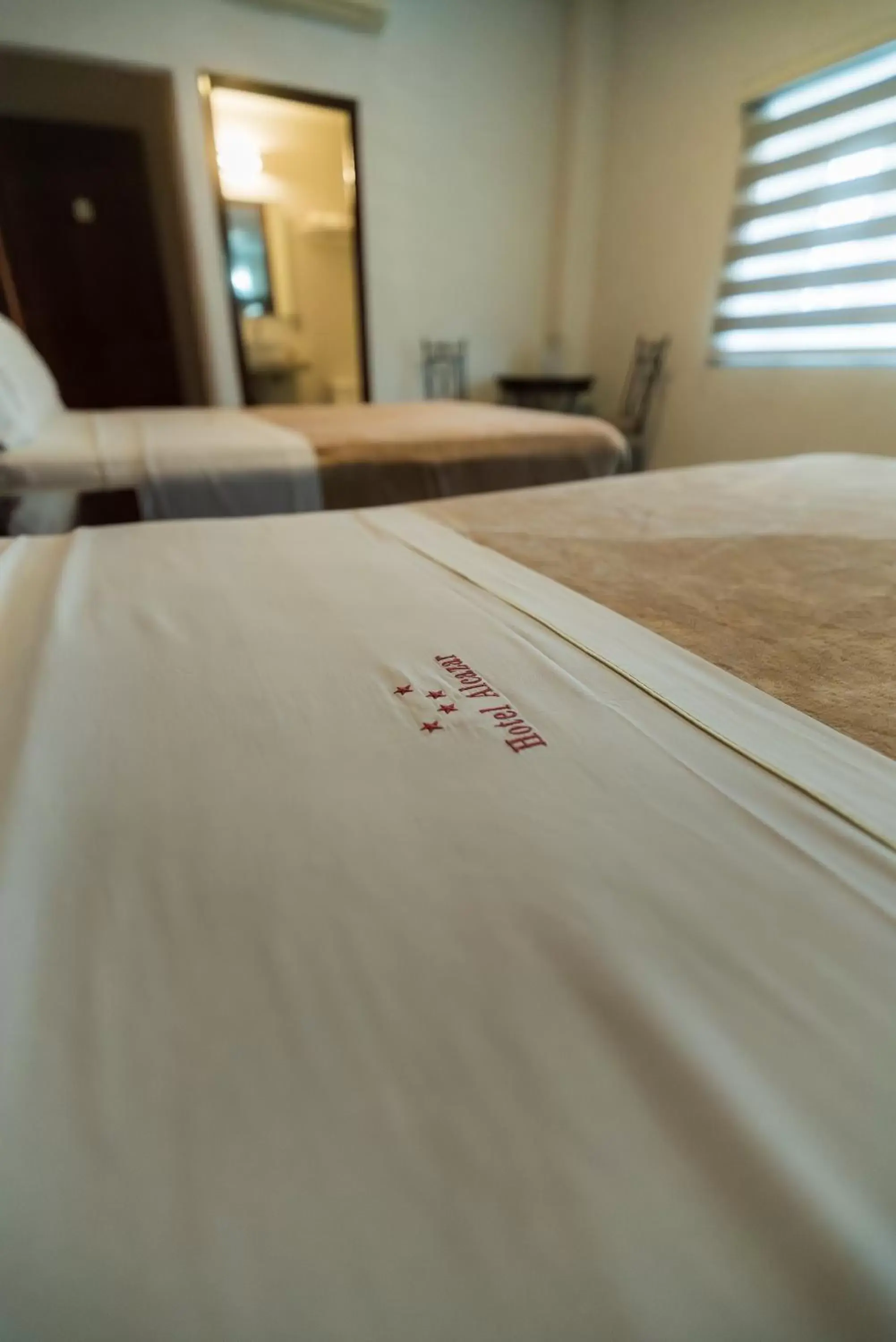 Bed in Hotel Alcazar - Guadalajara Centro Historico
