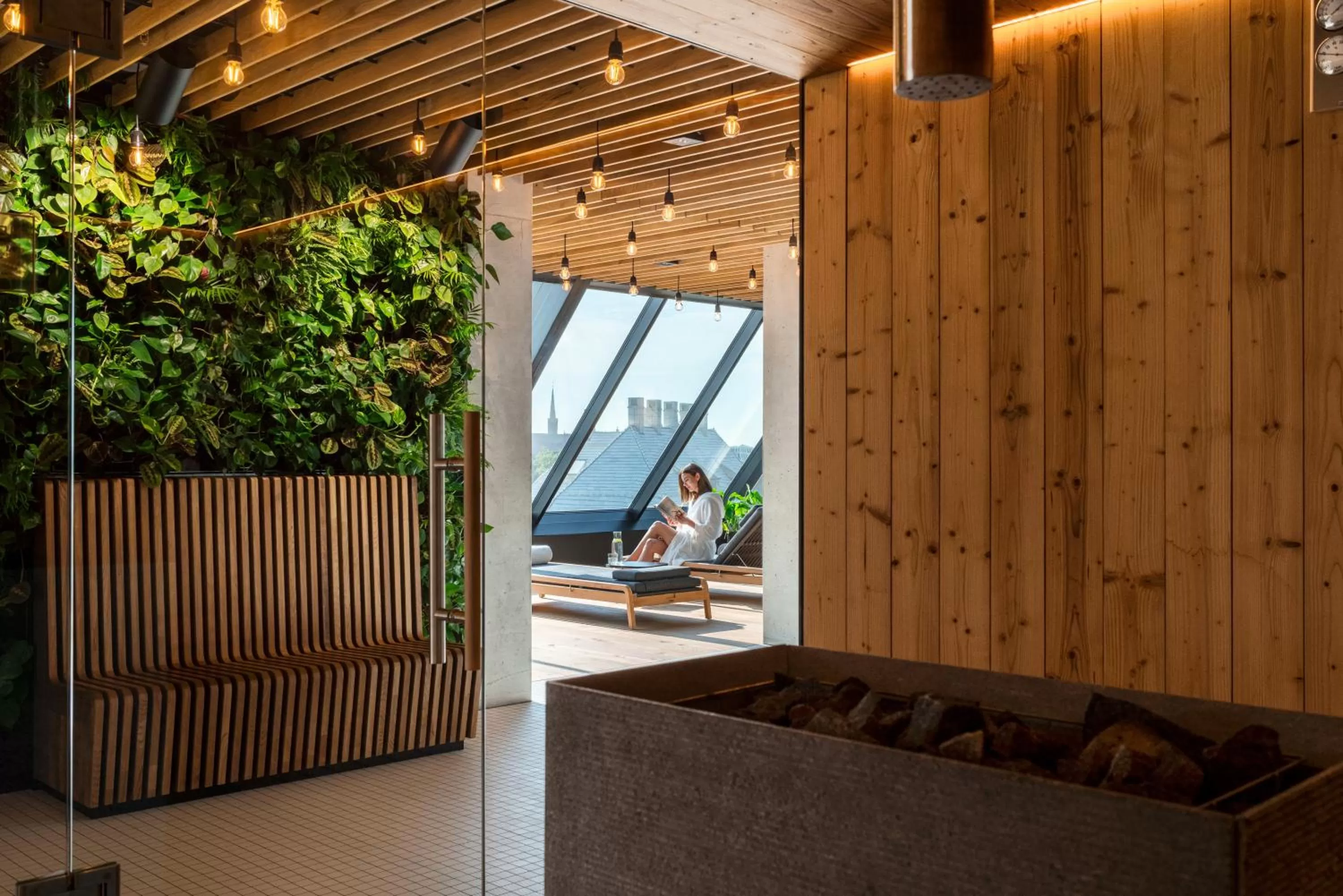 Sauna in The Bridge Wroclaw - MGallery