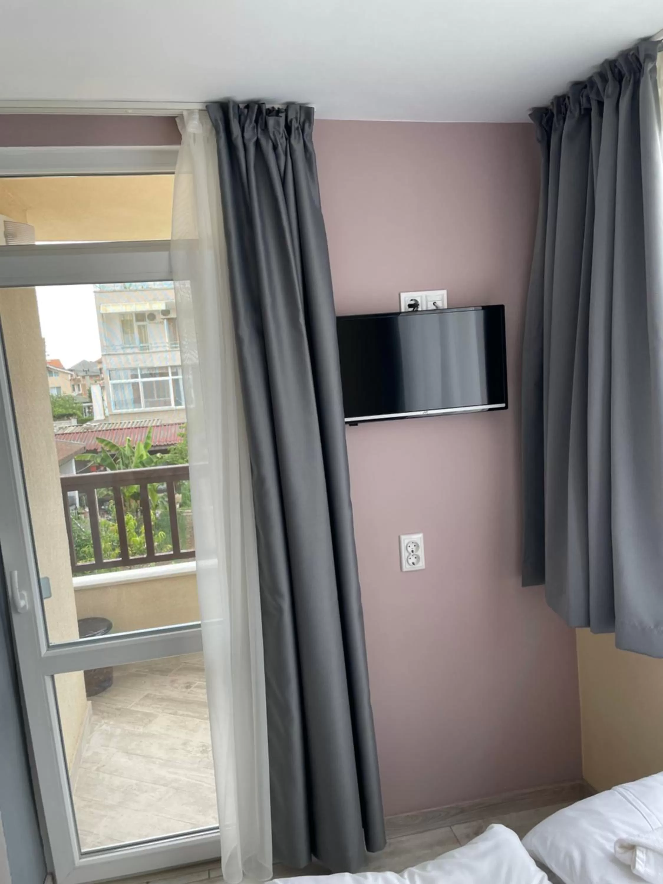 Bed in Family Hotel Malibu