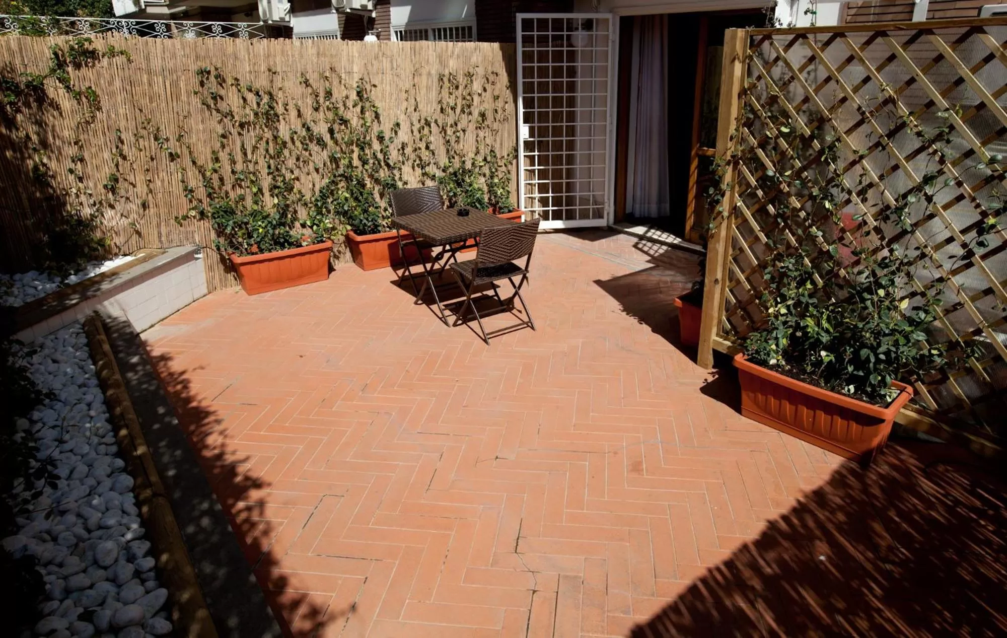 Balcony/Terrace in Heart of Rome Rooms