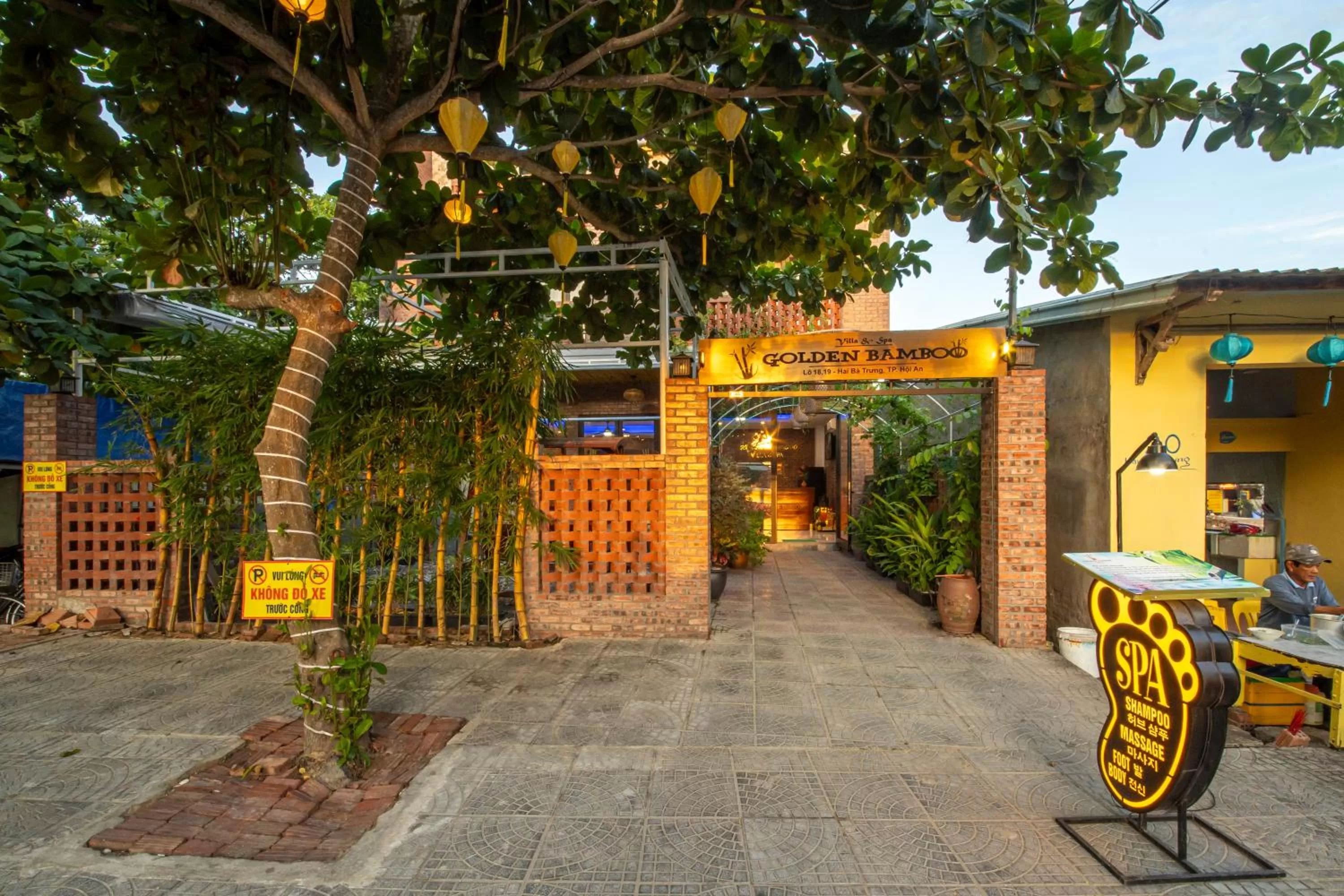 Property building in Hoi An Golden Bamboo An Bang Beach Villa & Spa