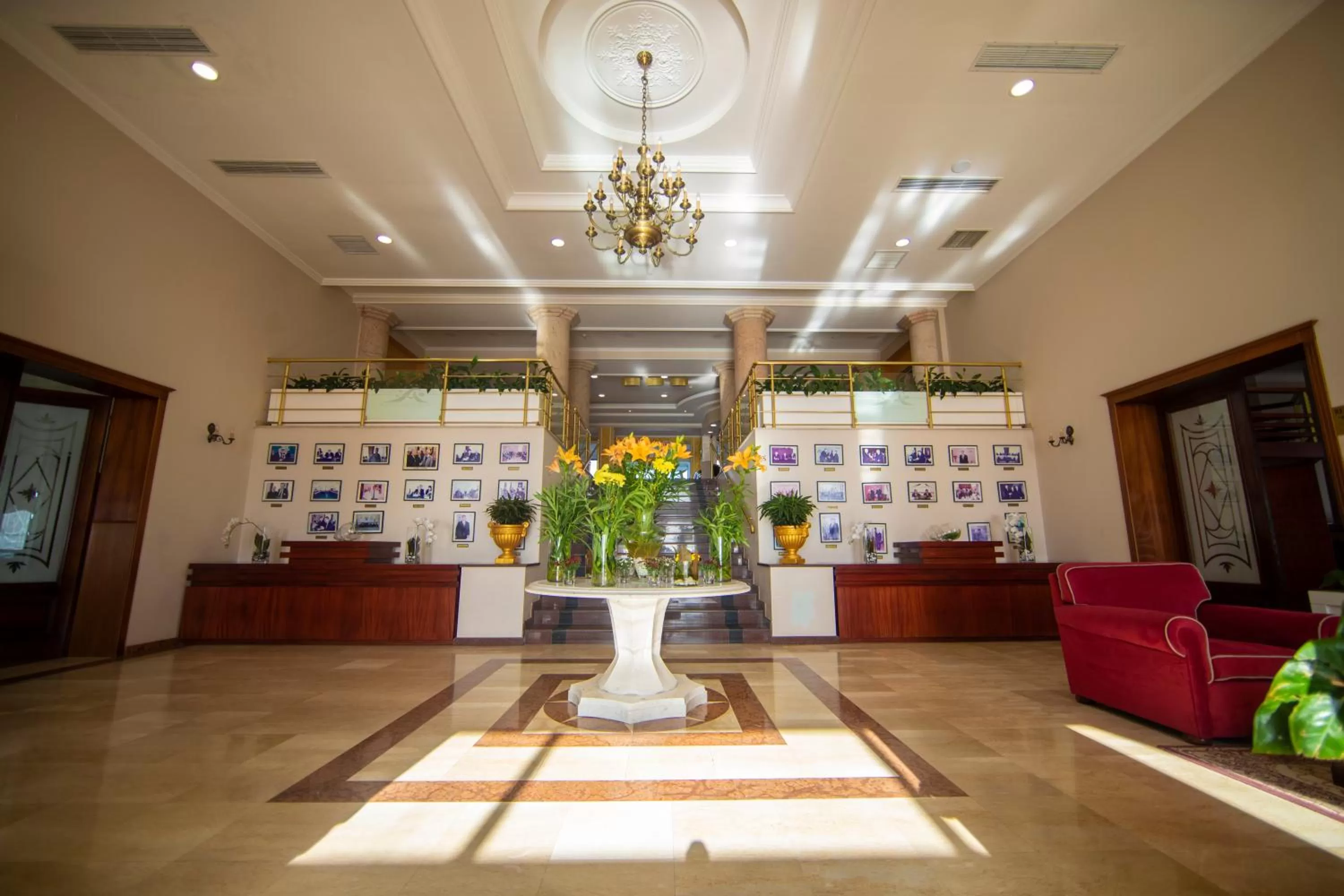 Lobby or reception in Adriatik Hotel, BW Premier Collection