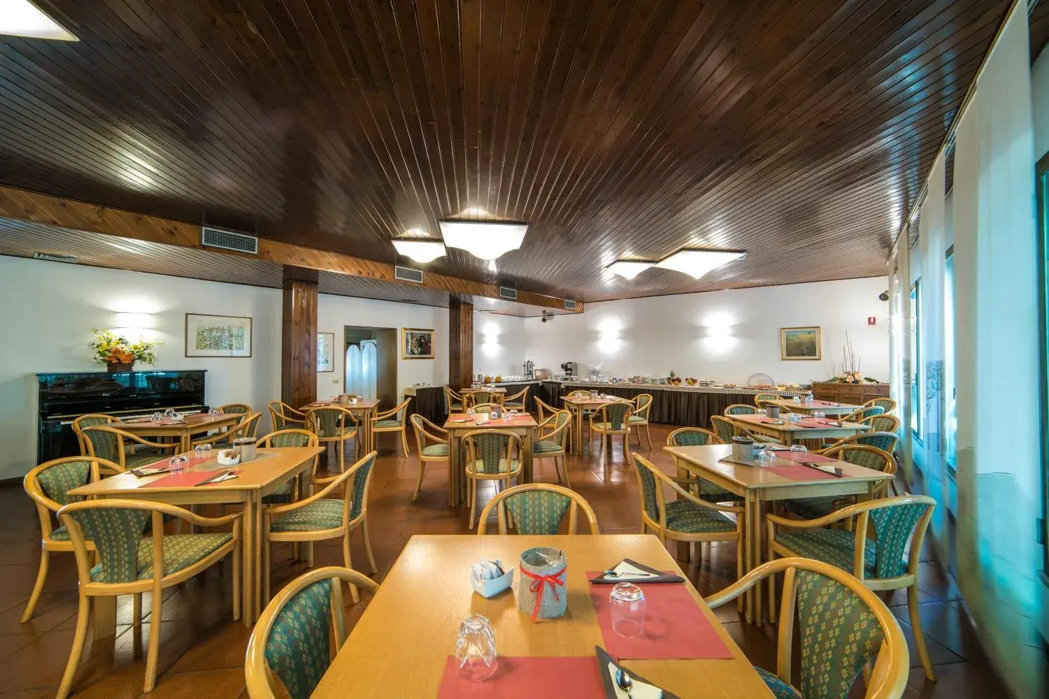 Buffet breakfast in La Vecchia Cartiera Buffet breakfast in La Vecchia Cartiera