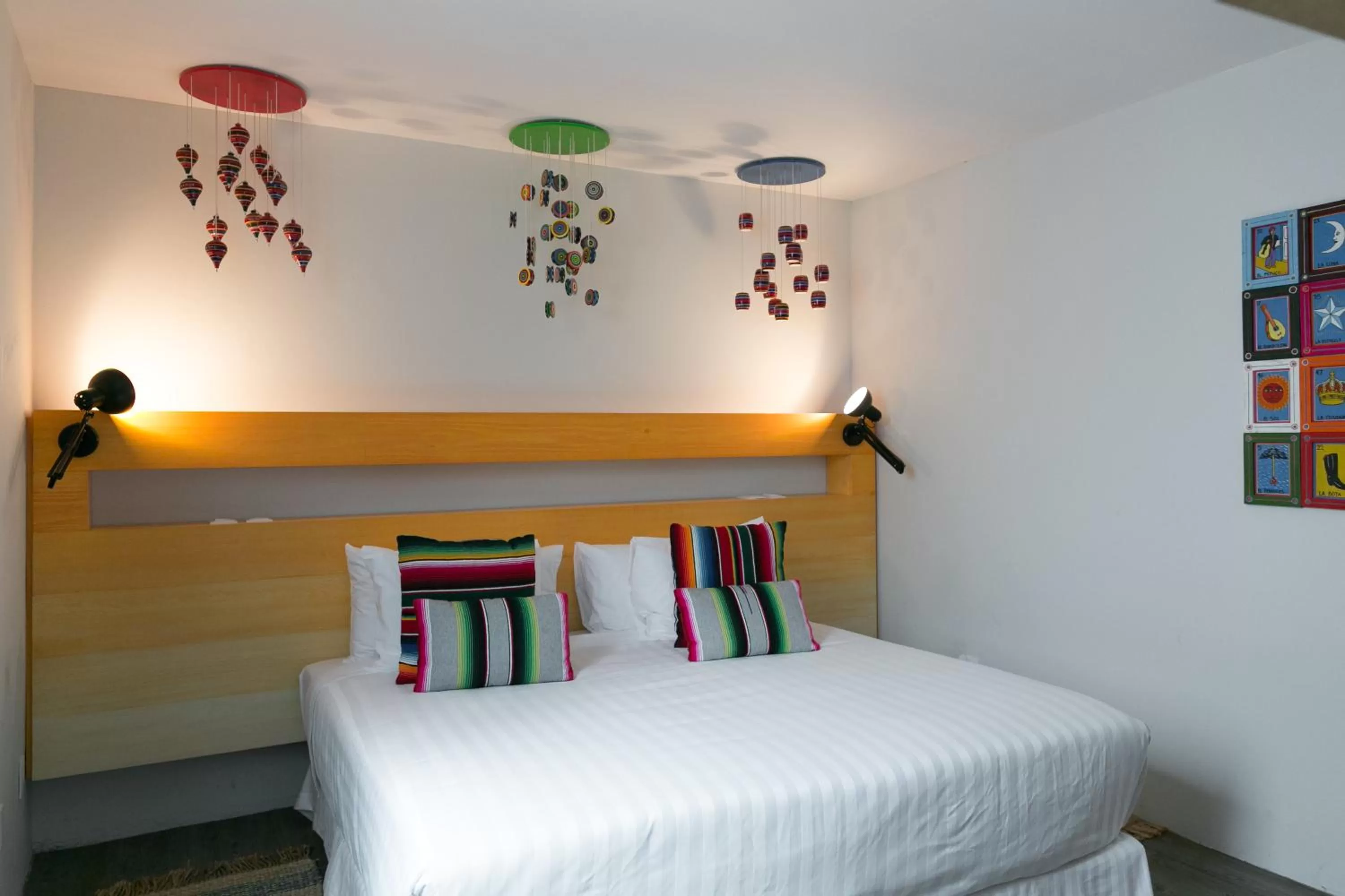 Bed in La Palomilla Bed & Breakfast