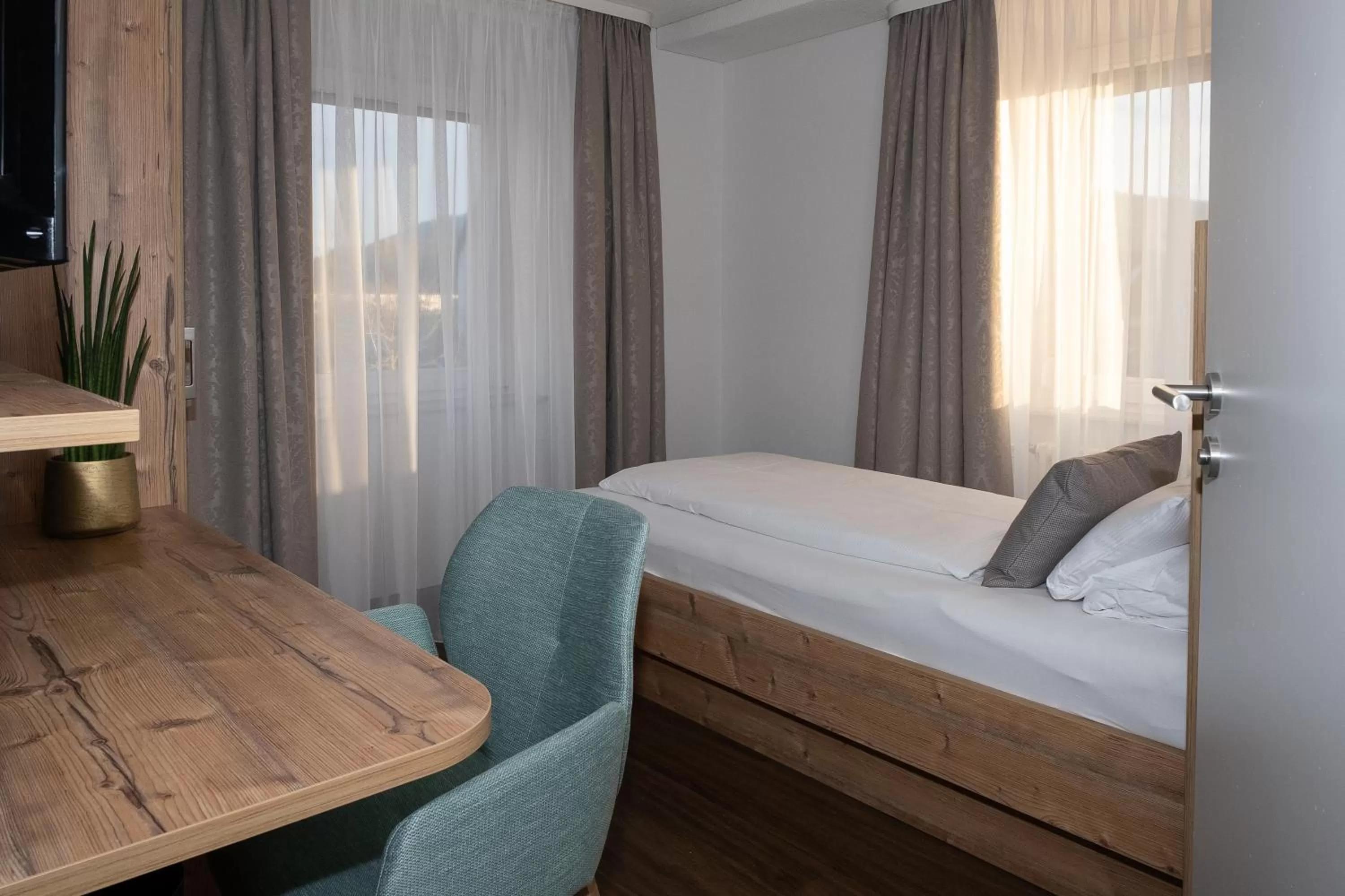 Bed in Gasthaus Hotel Kranz