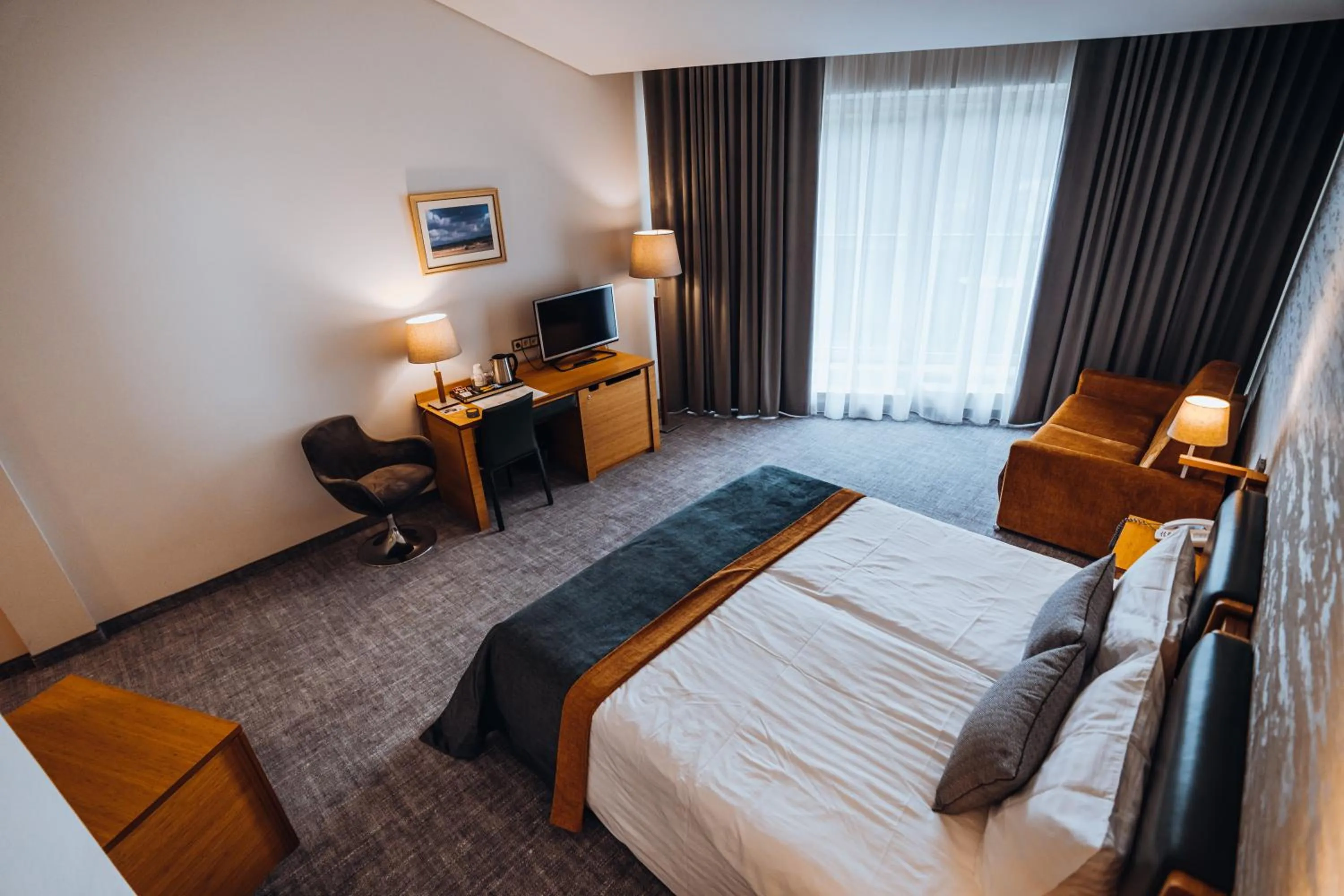 Bed in Gabija Hotel SPA & Conferences