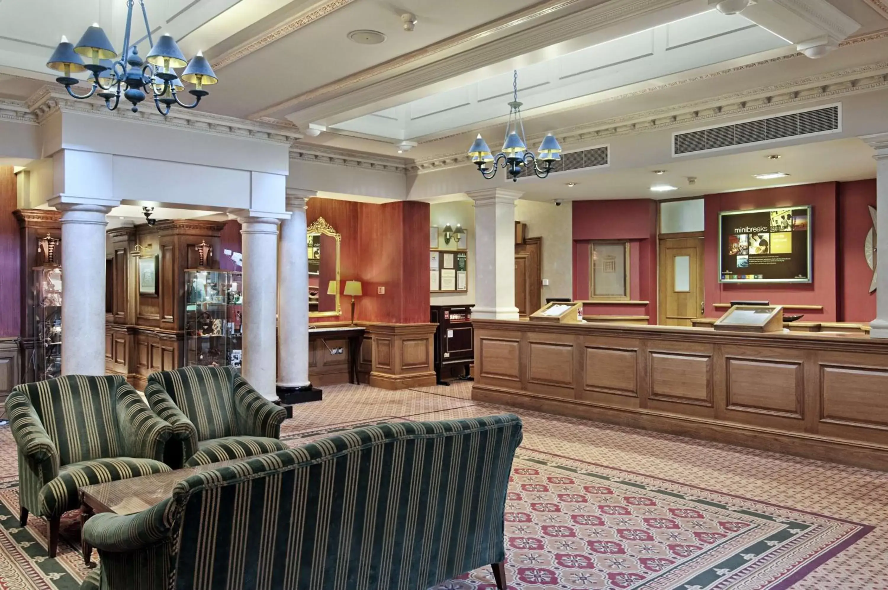 Lobby or reception, Lobby/Reception in Hilton Puckrup Hall, Tewkesbury