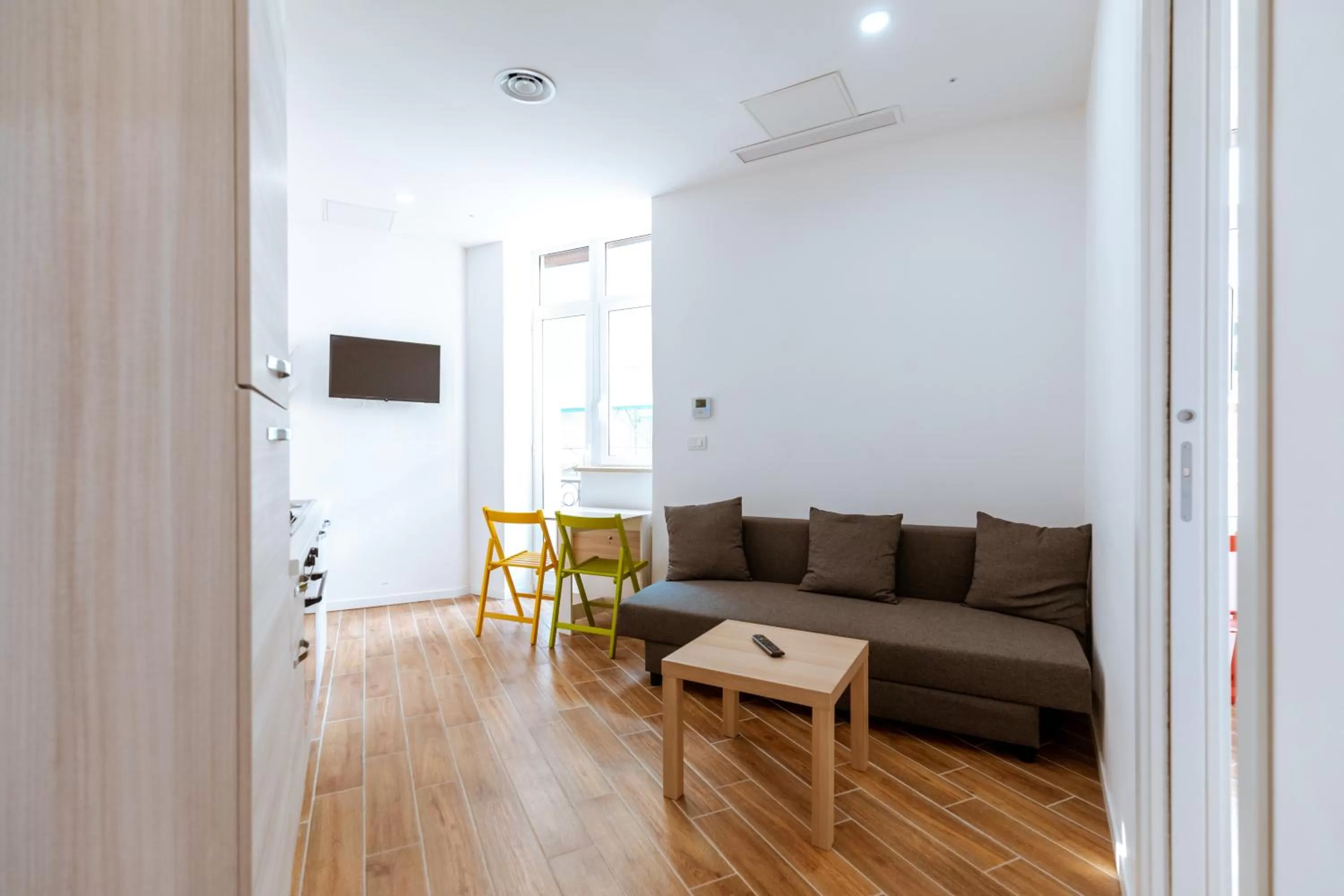 Living room, Seating Area in Central House - Apartments in Naples