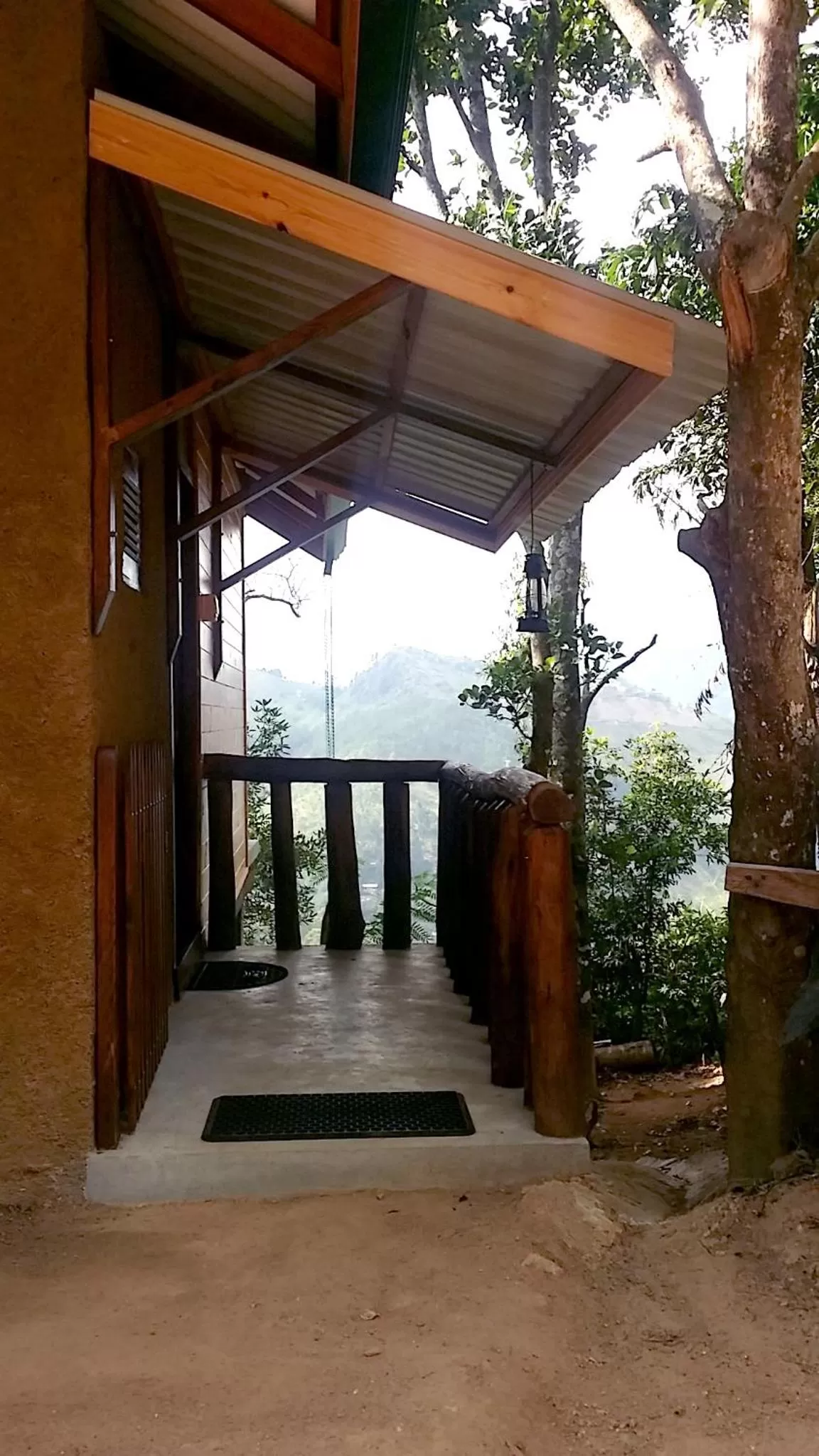 Facade/entrance in Saffron Eco Cottage