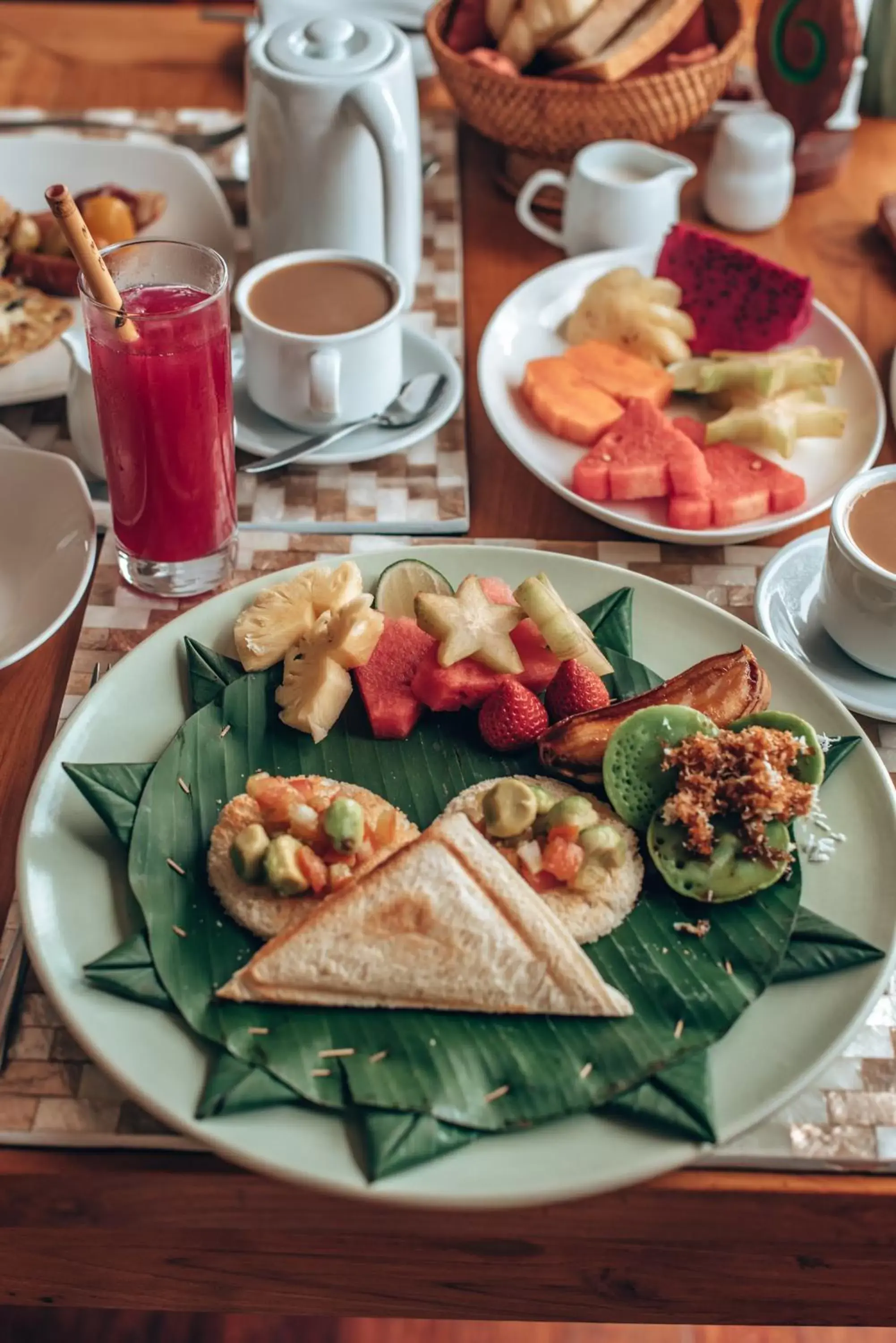 Breakfast in Munduk Moding Plantation Nature Resort & Spa