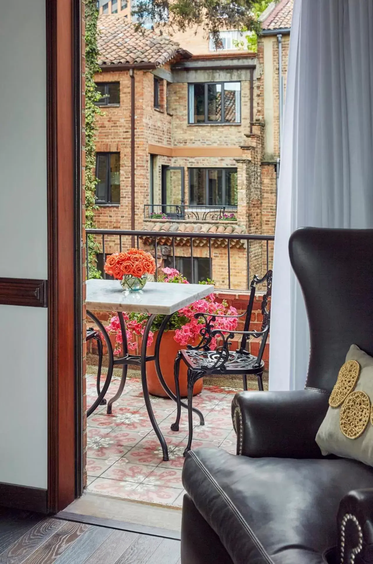 Balcony/Terrace in Four Seasons Hotel Casa Medina Bogota