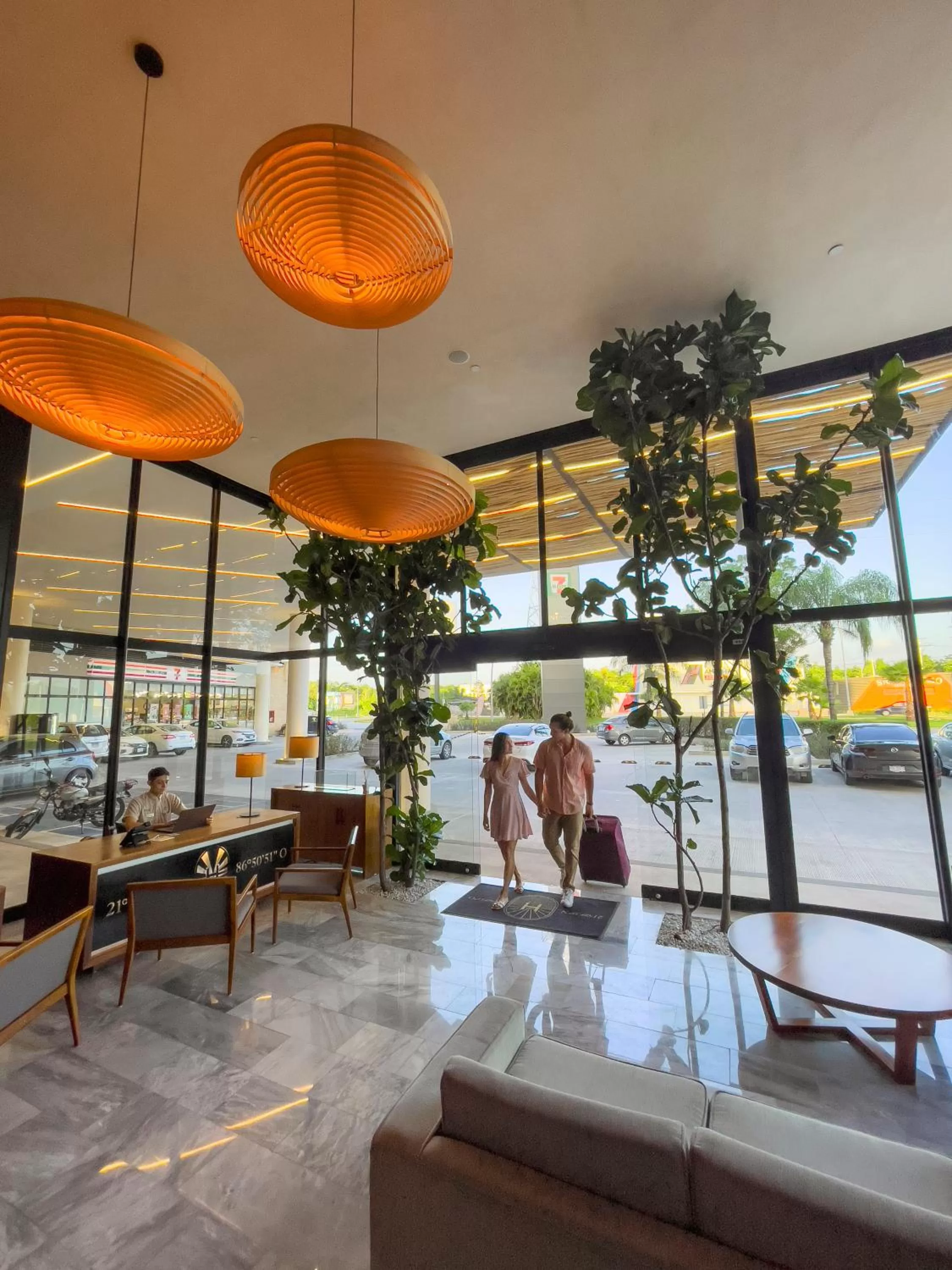 Lobby or reception in Hive Cancun by G Hotels
