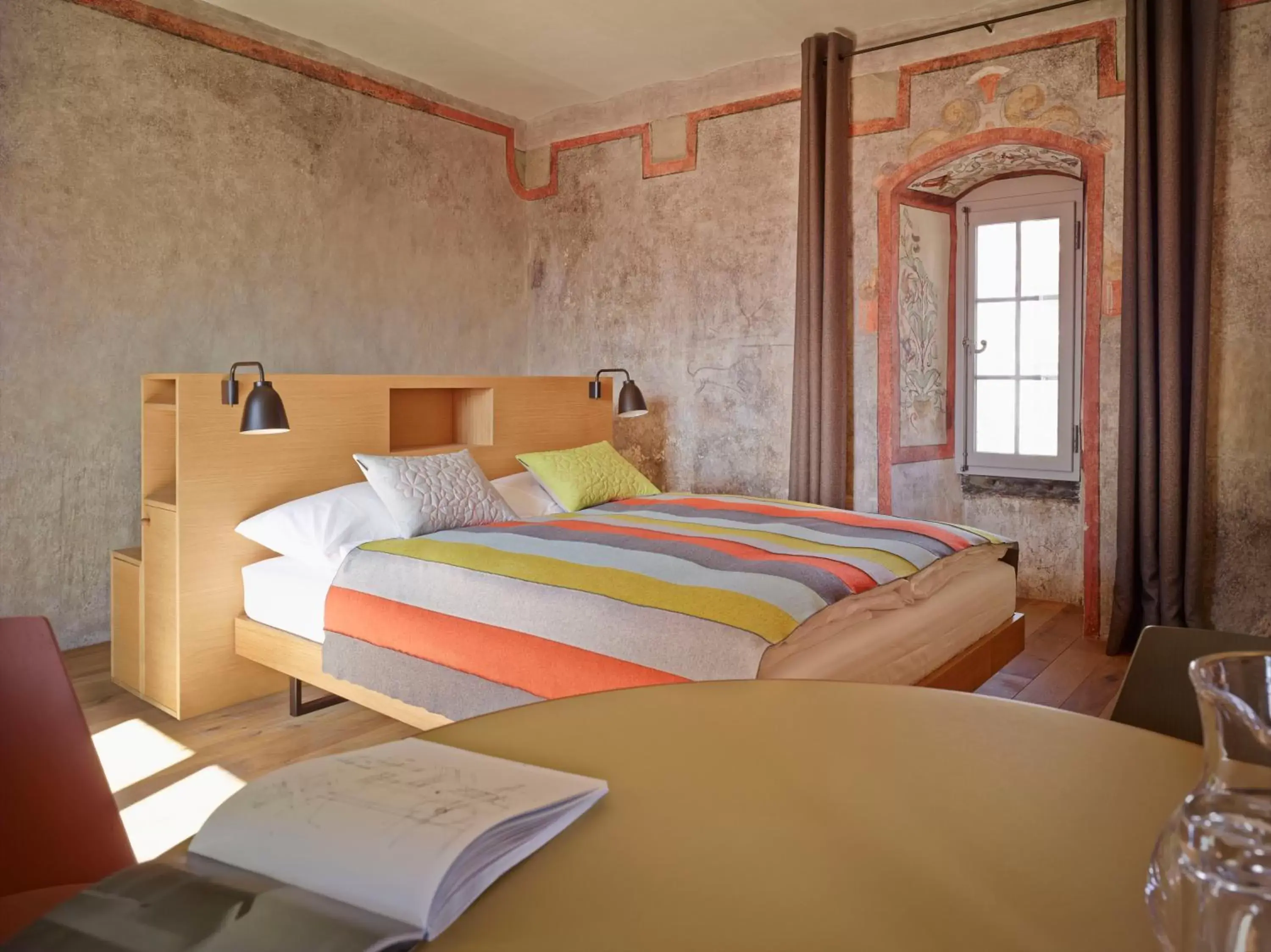 Bedroom, Bed in Boutique Hotel Schlossberg