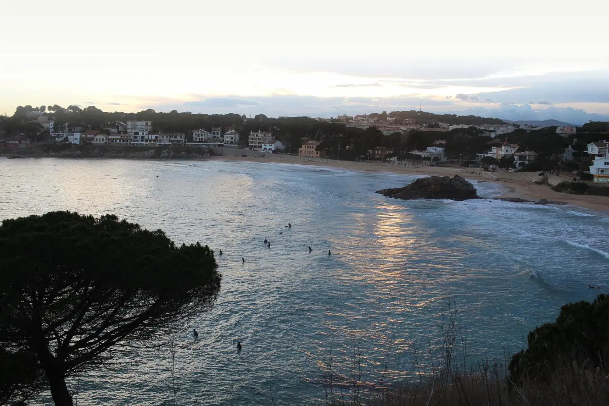 Sea view in Hostal La Fosca