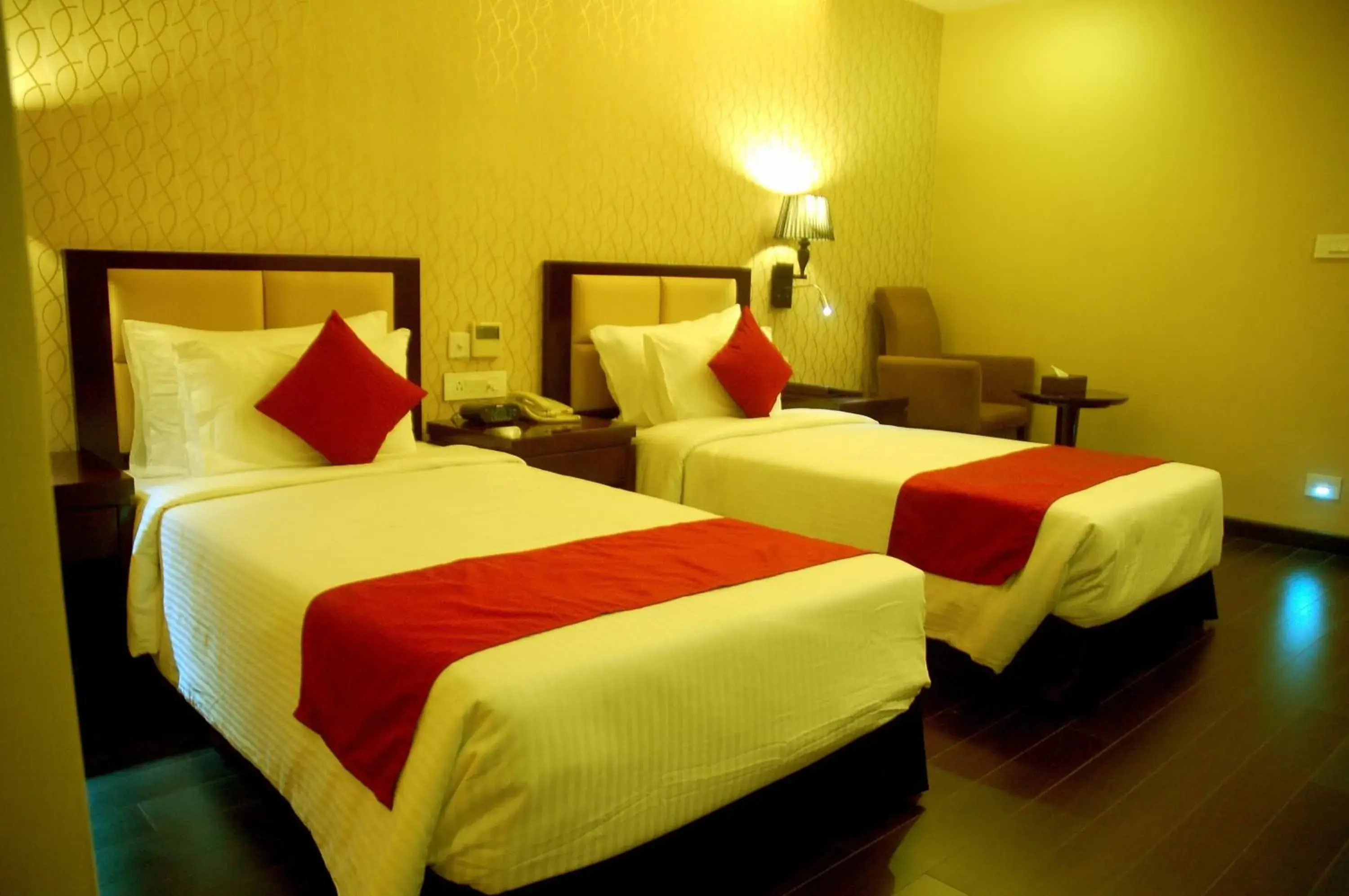 Bed in Hotel JIVA Bed in Hotel JIVA