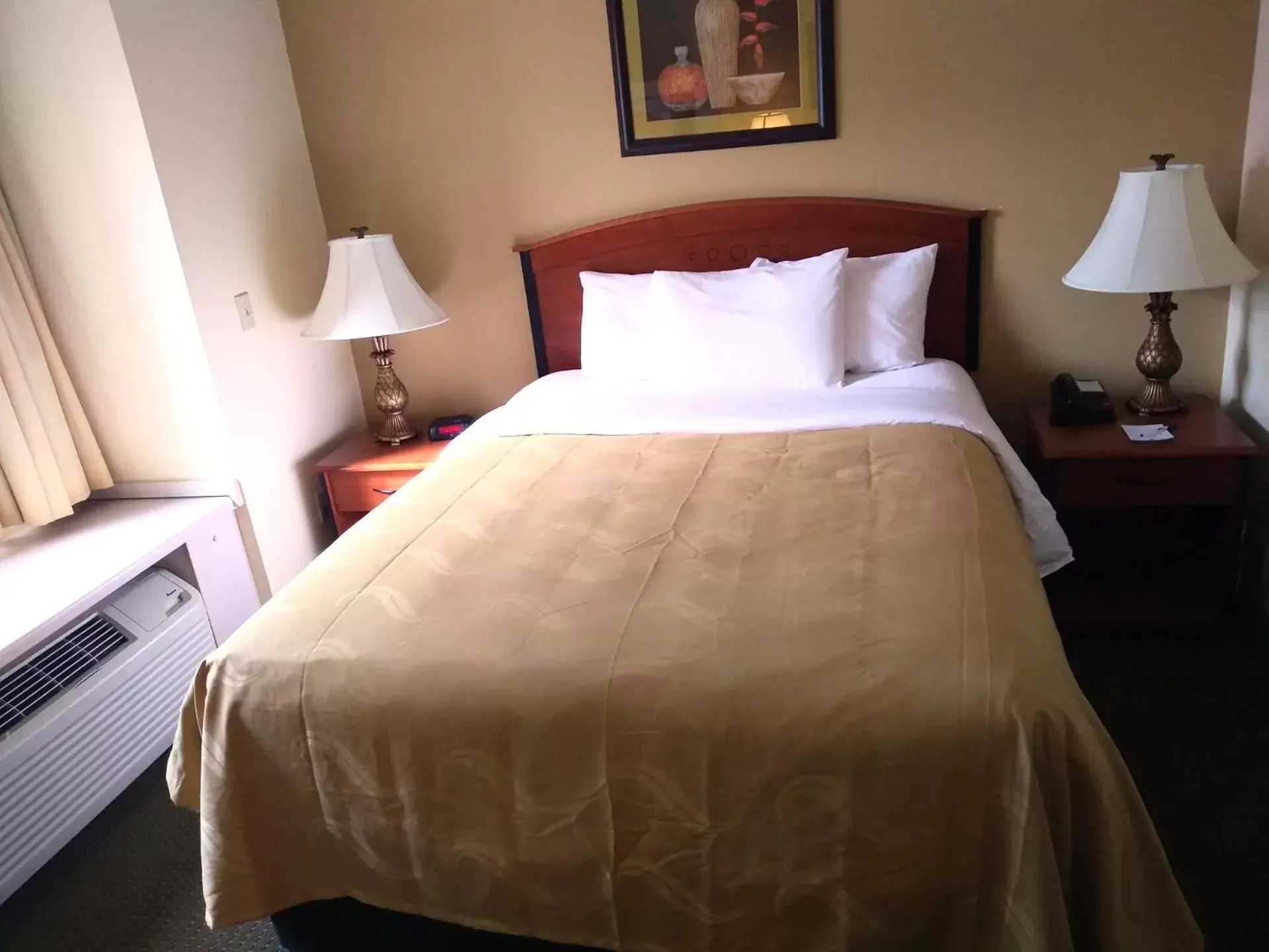 Bed in Quality Inn & Suites