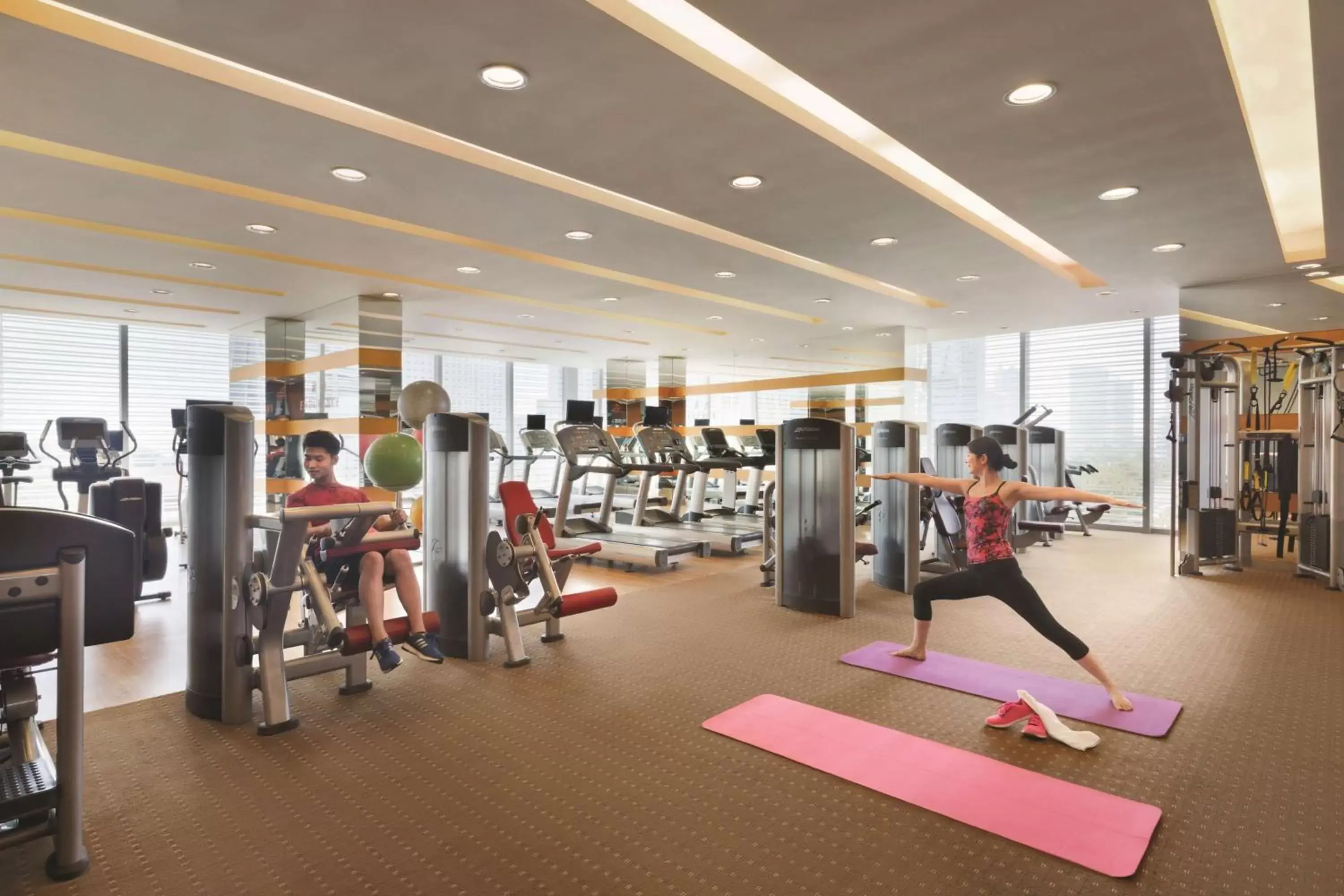 Fitness centre/facilities, Fitness Center/Facilities in Shangri-La Qingdao - May Fourth Square