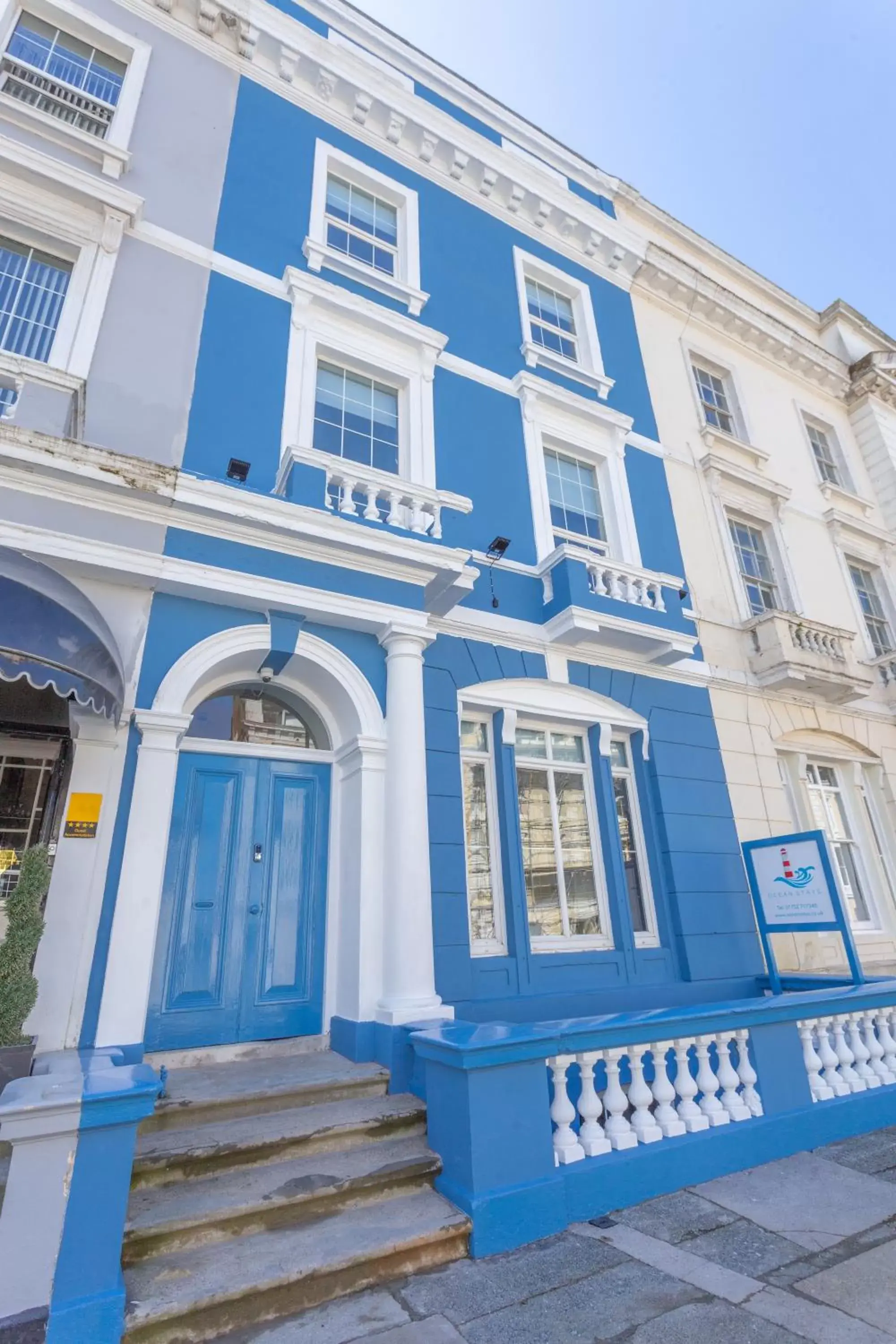 Property building in Ocean Stays Hotel, Plymouth