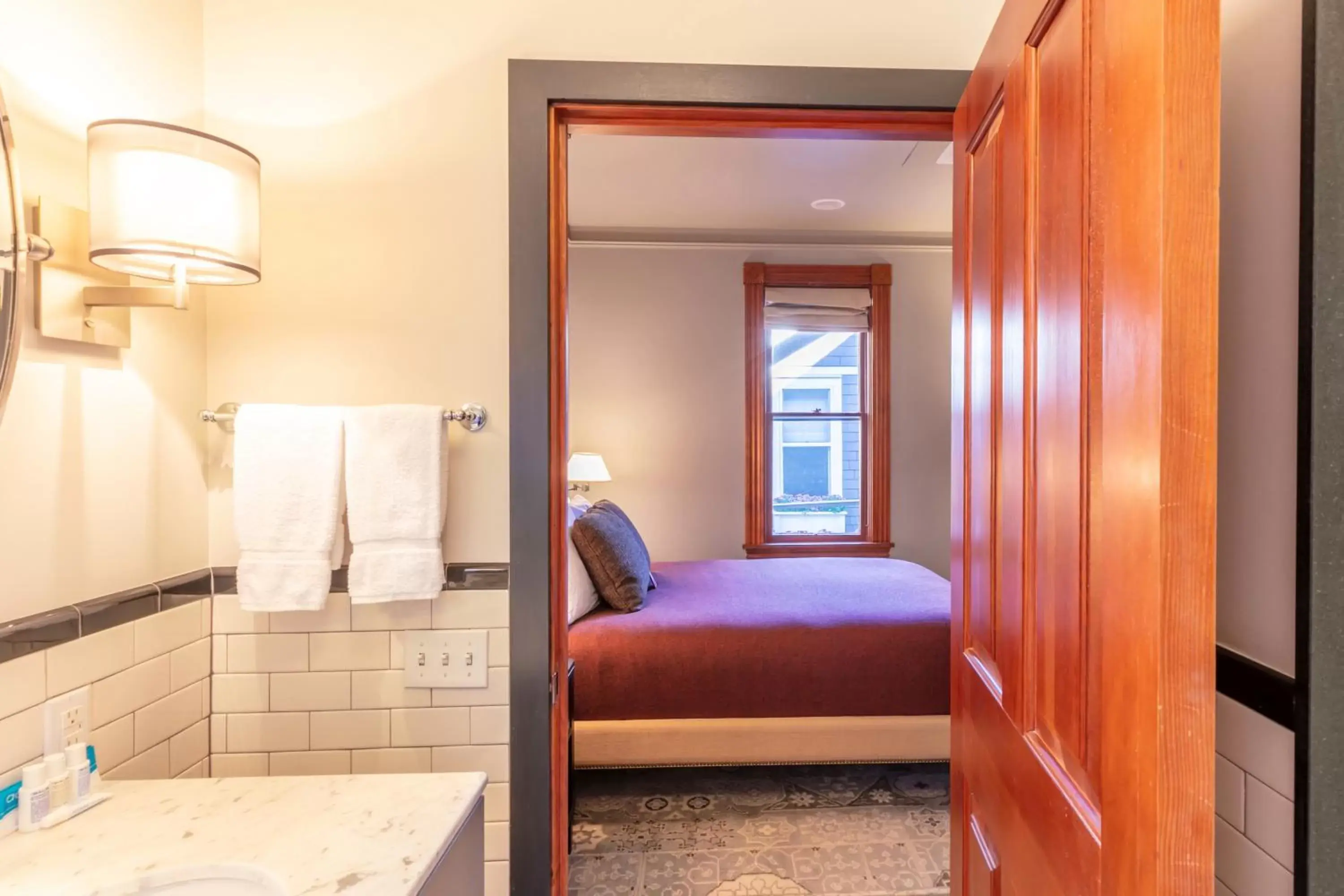 Bedroom, Bed in The Outlook Lodge Bedroom, Bed in The Outlook Lodge