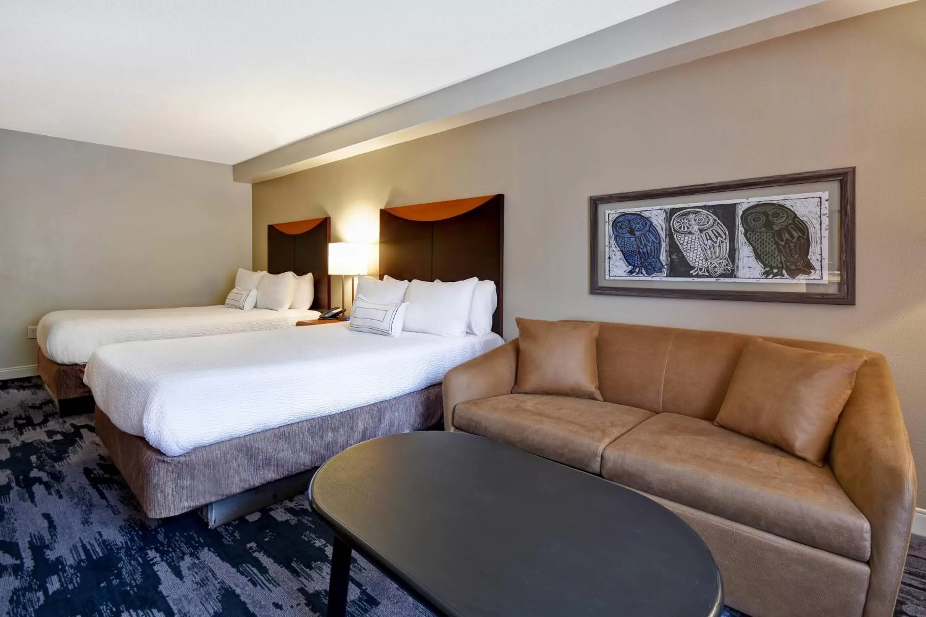 Photo of the whole room, Bed in Fairfield Inn & Suites by Marriott Atlanta Kennesaw