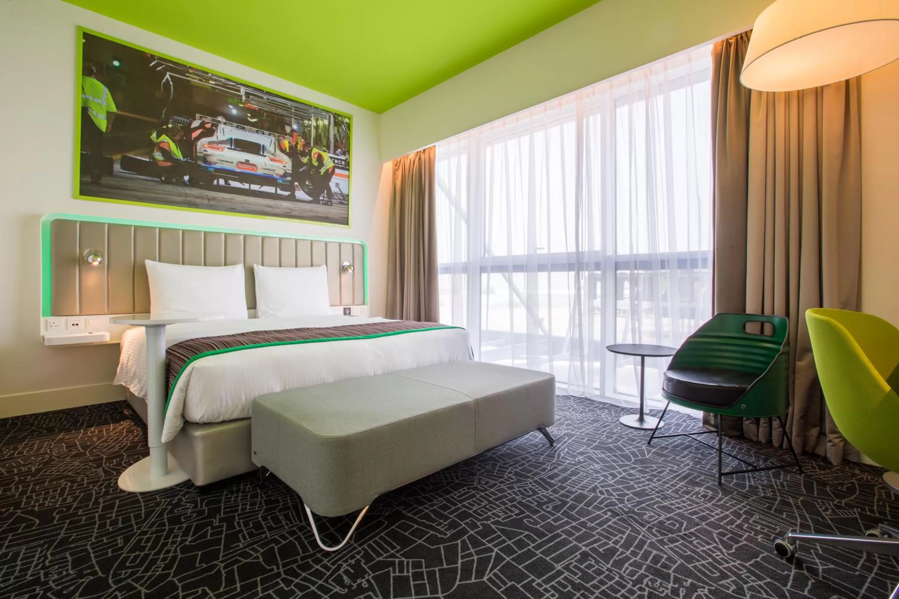 Bedroom, Bed in Park Inn by Radisson Dubai Motor City