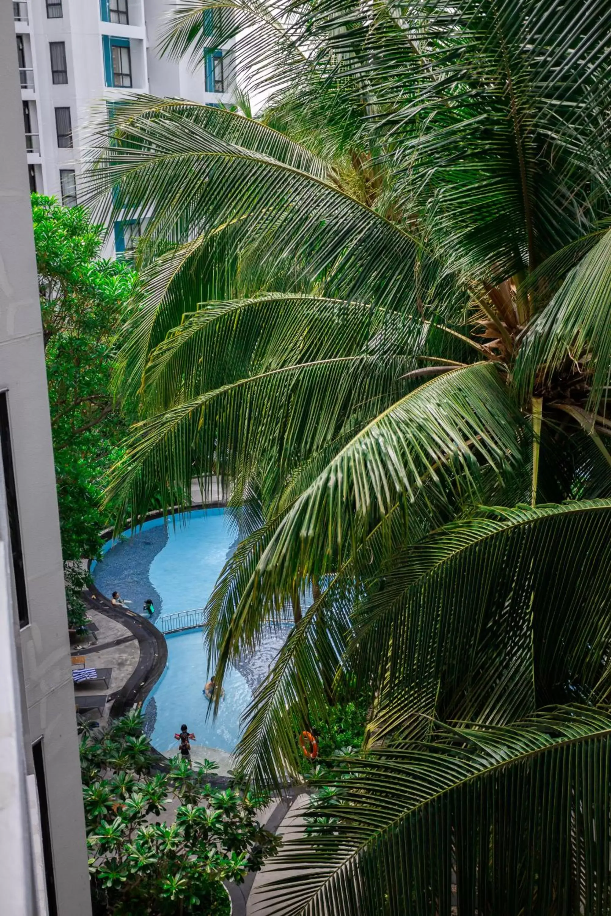 Garden view, Pool View in Chatrium Residence Sathon Bangkok