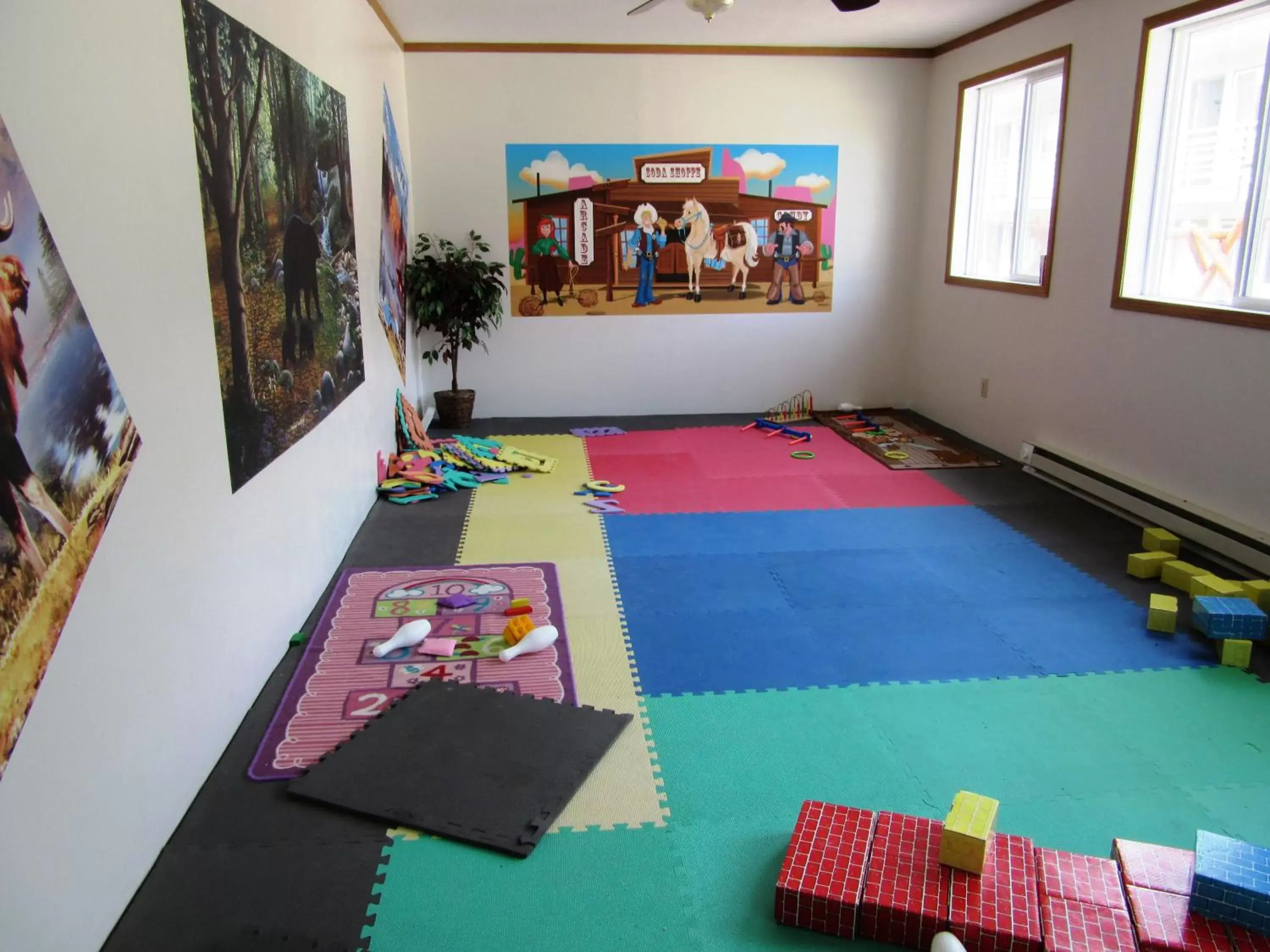 Children play ground in White Buffalo Hotel