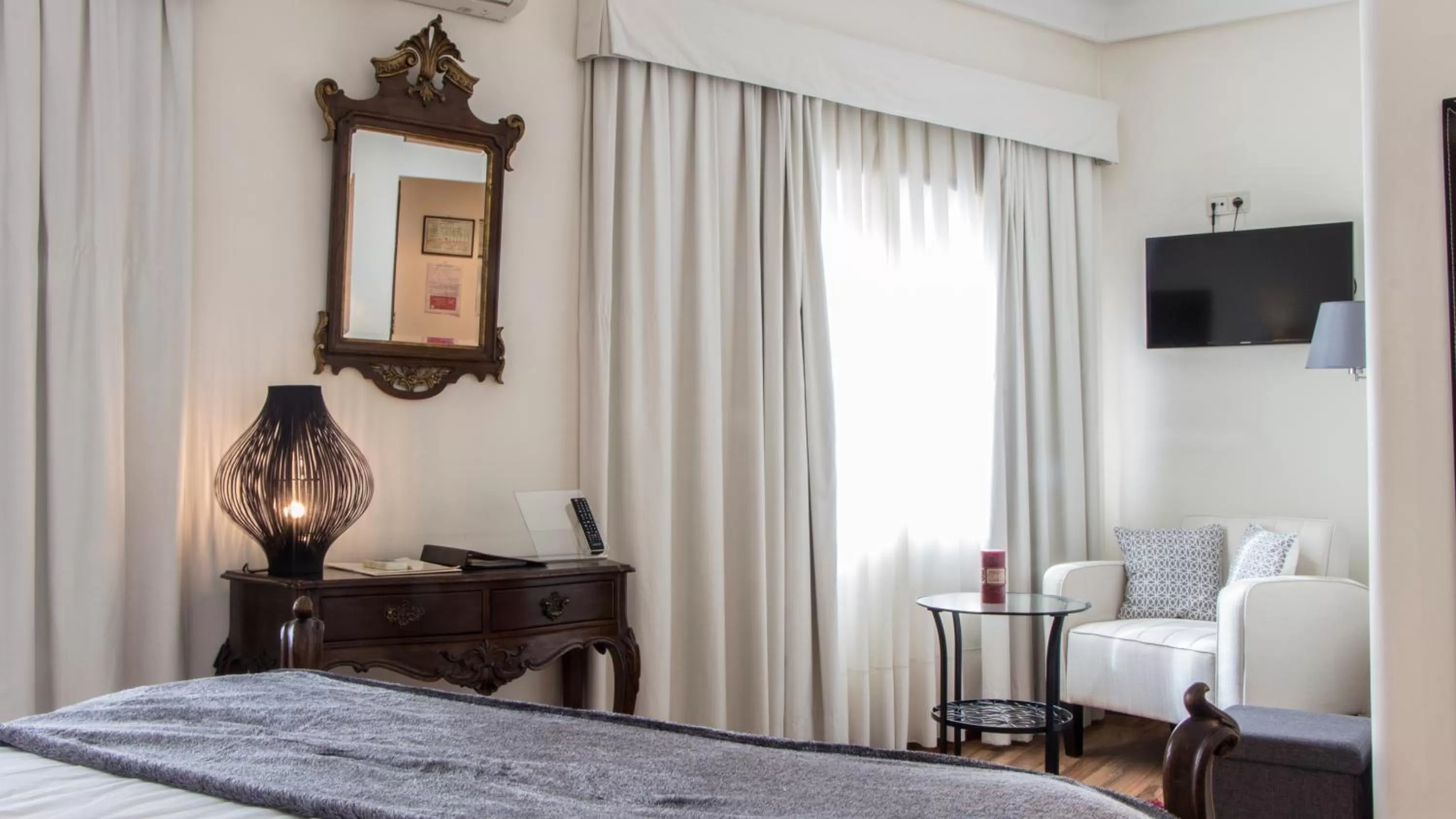 Bed in Hotel Sao Jose