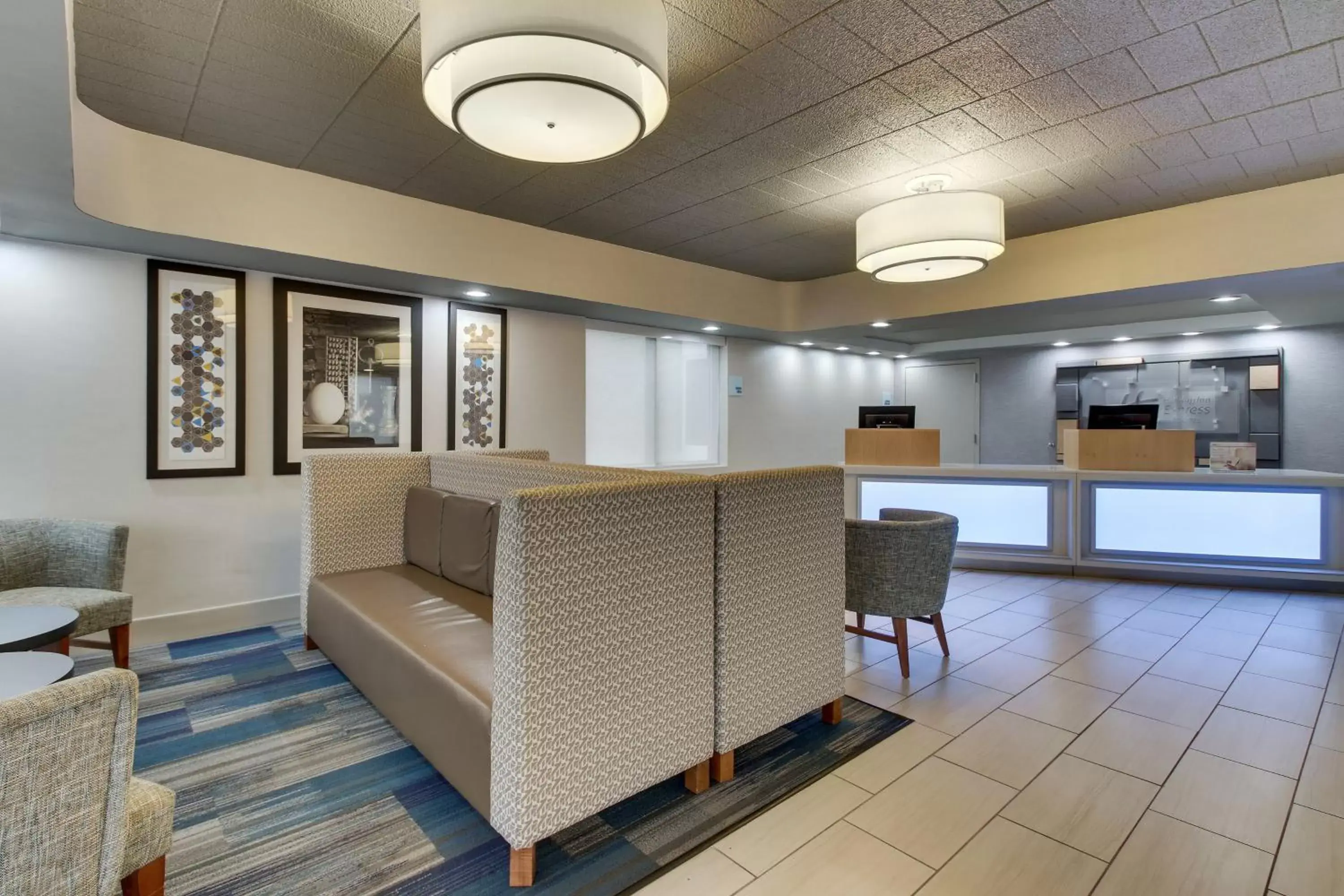 Property building, Lobby/Reception in Holiday Inn Express Pittston - Scranton Airport, an IHG Hotel