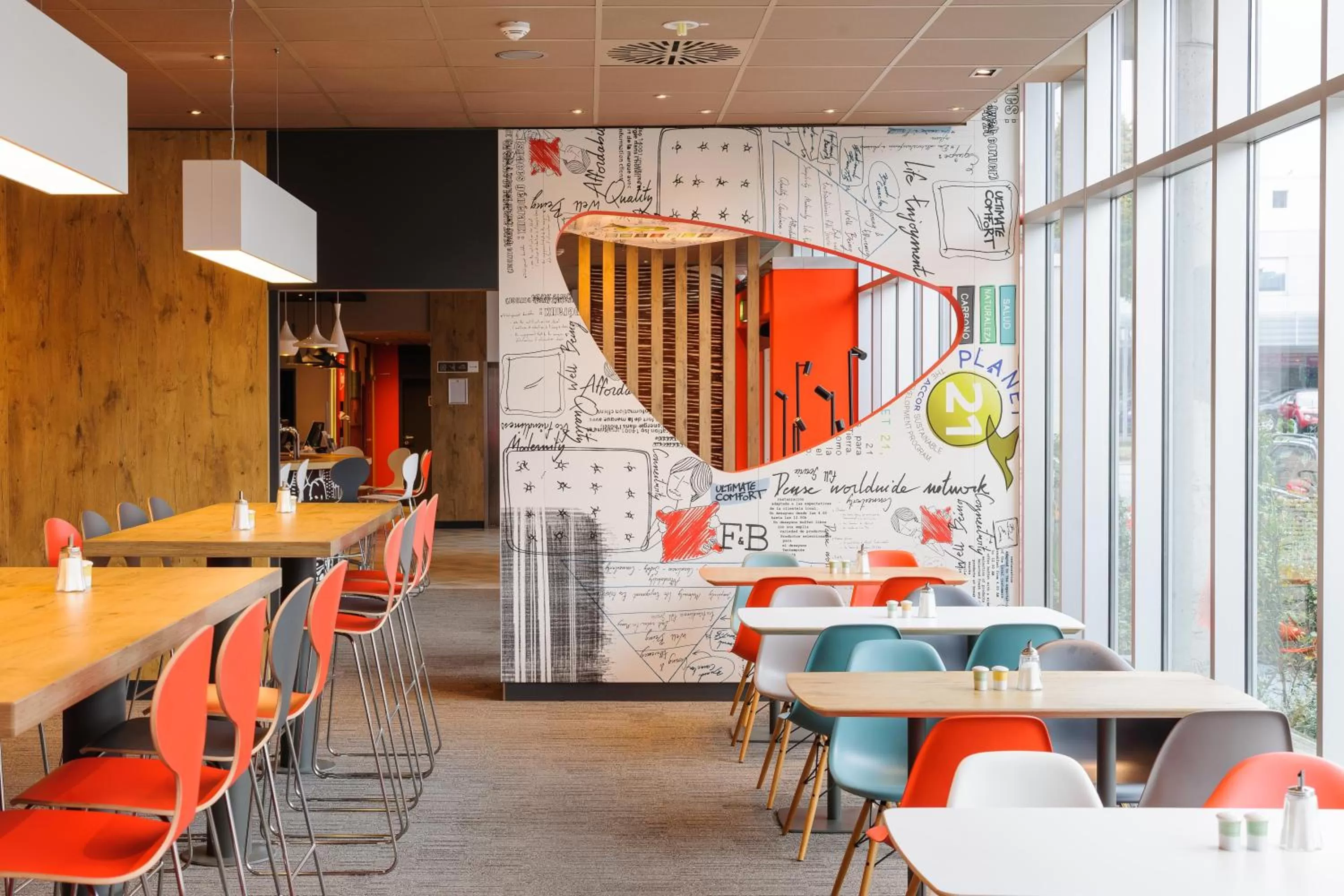 Restaurant/places to eat in ibis Luebeck City
