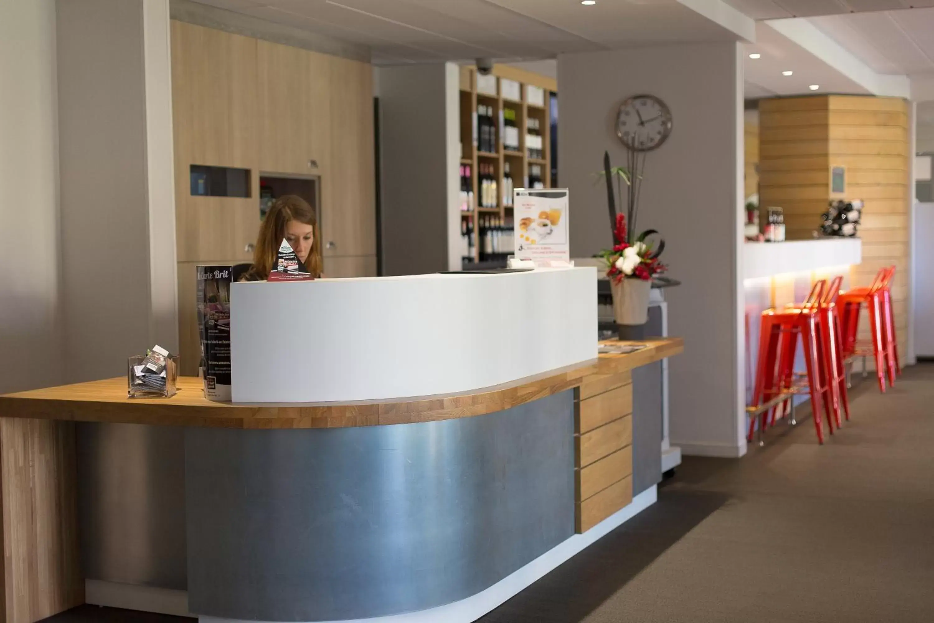 Lobby or reception, Lobby/Reception in Brit Hotel Toulouse Colomiers – L’Esplanade
