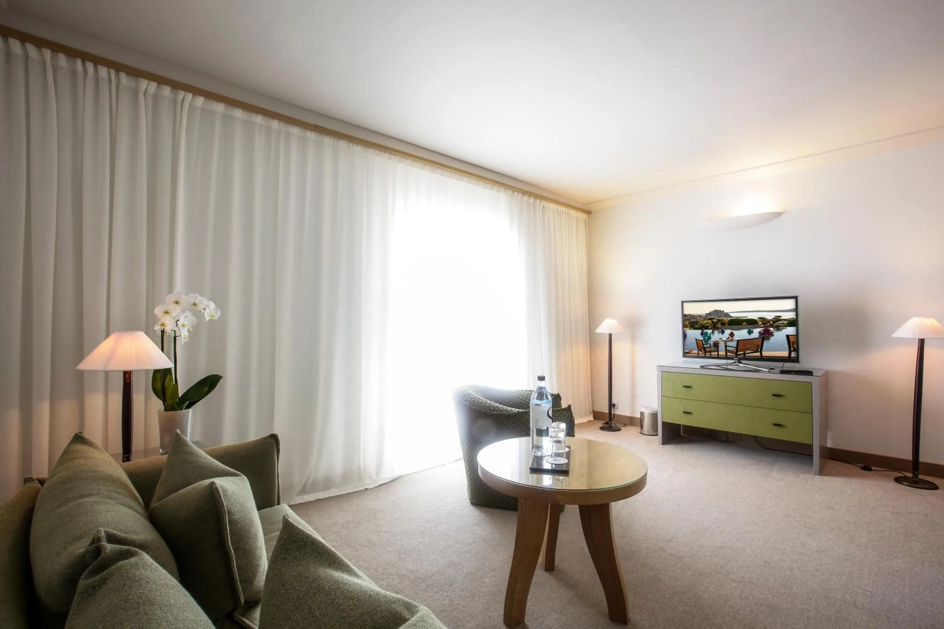 Seating area in La Villa Calvi