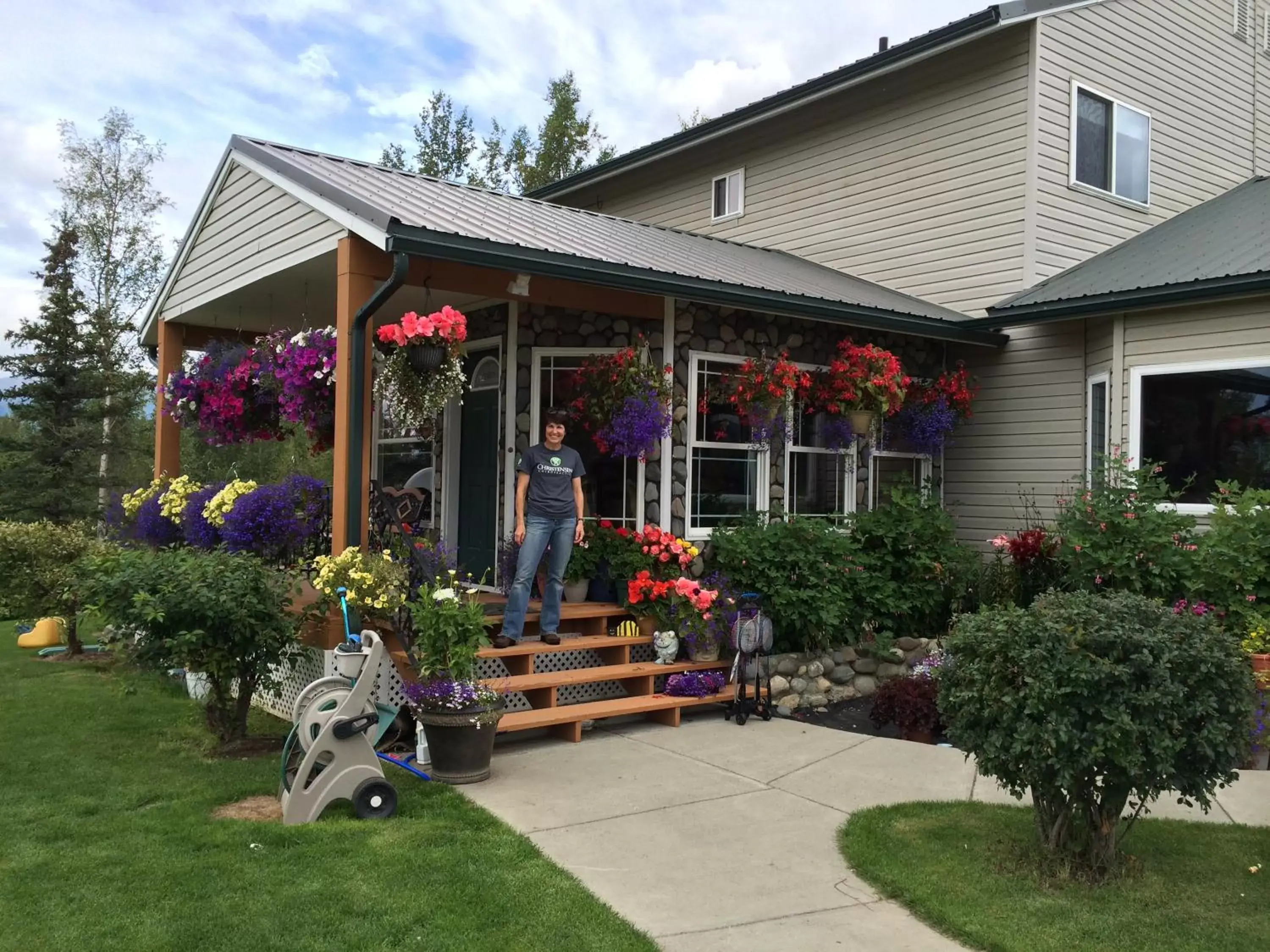 Facade/entrance, Property Building in Fishhook Sunrise B&B