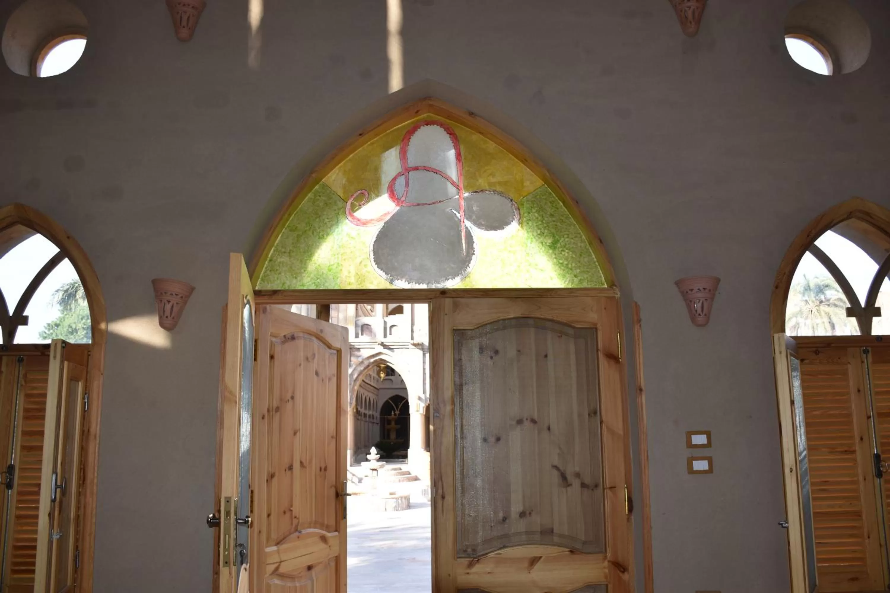 Property building in Embrace Hotel