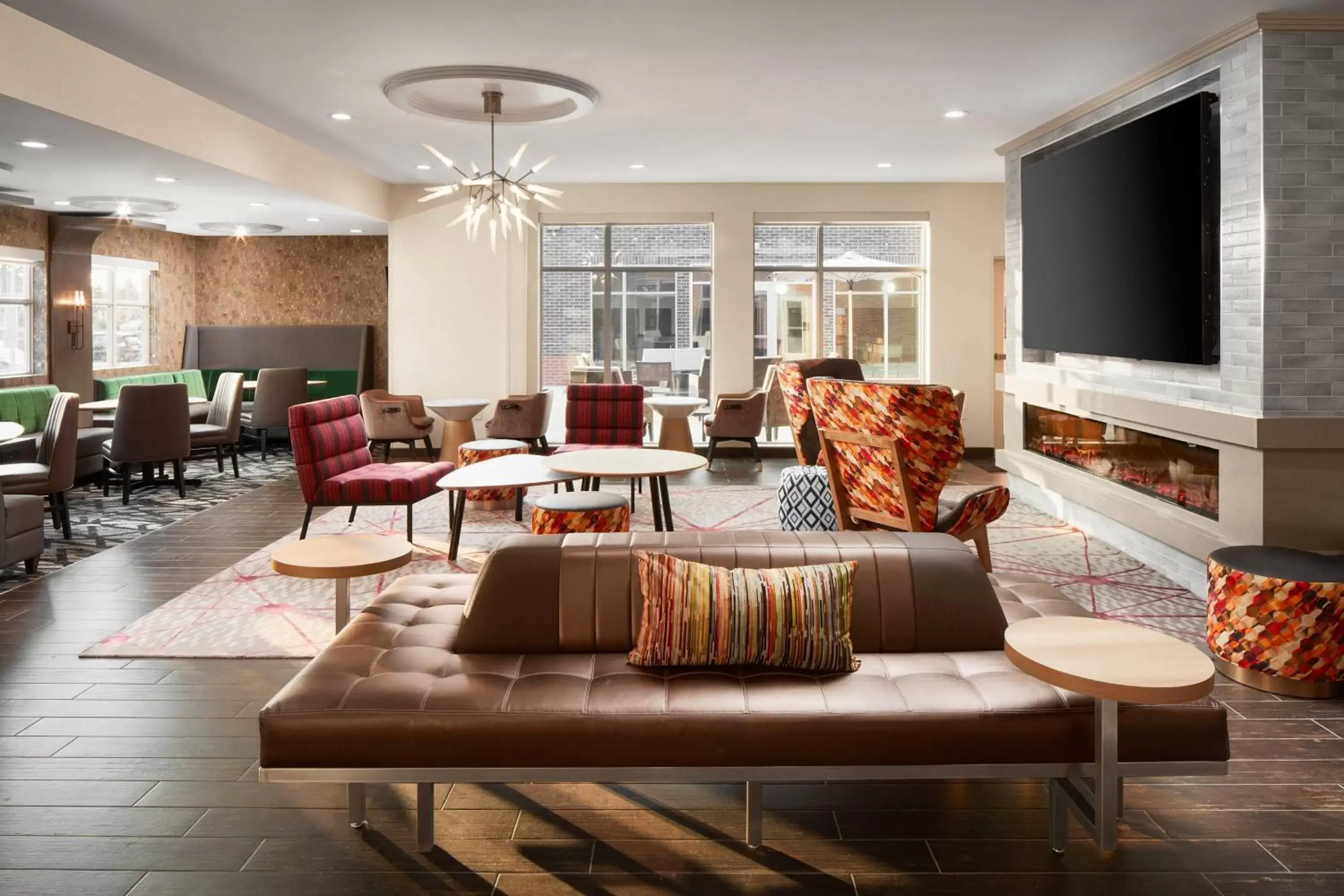 Lobby or reception, Lounge/Bar in Residence Inn Richmond Midtown/Glenside