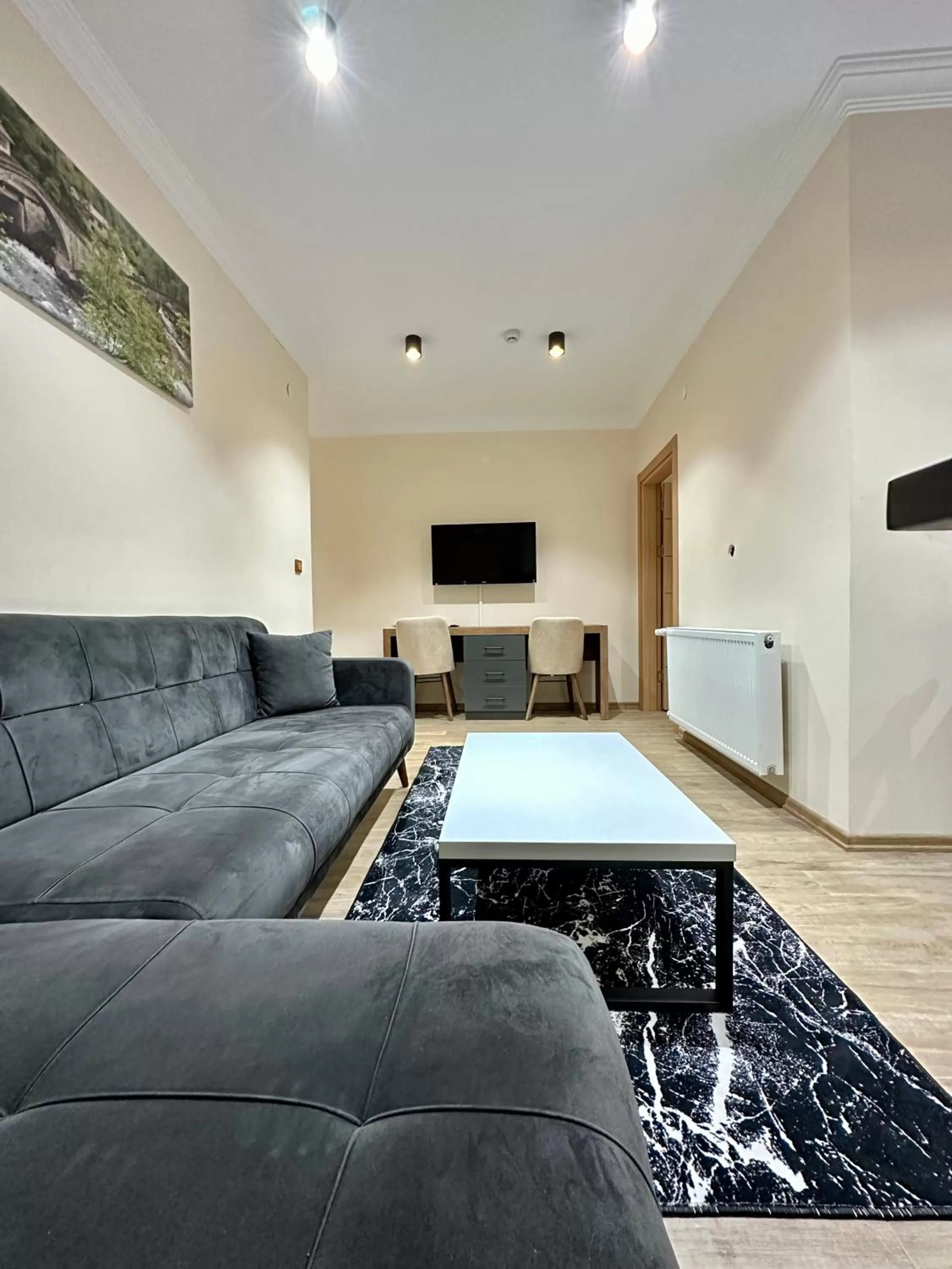 Living room in White House Apart