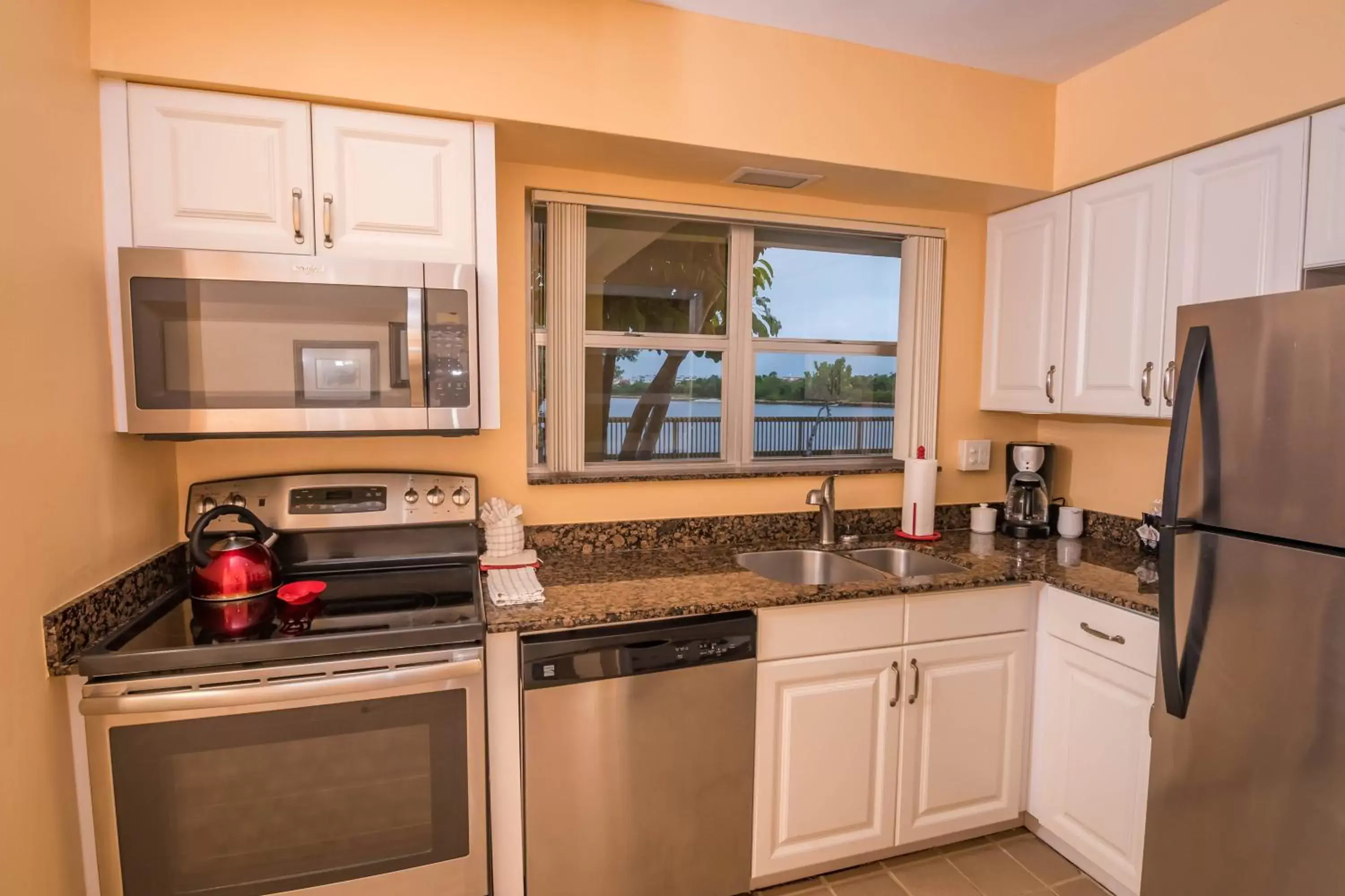 Kitchen/Kitchenette in Palm Beach Waterfront Condos - Full Kitchens!