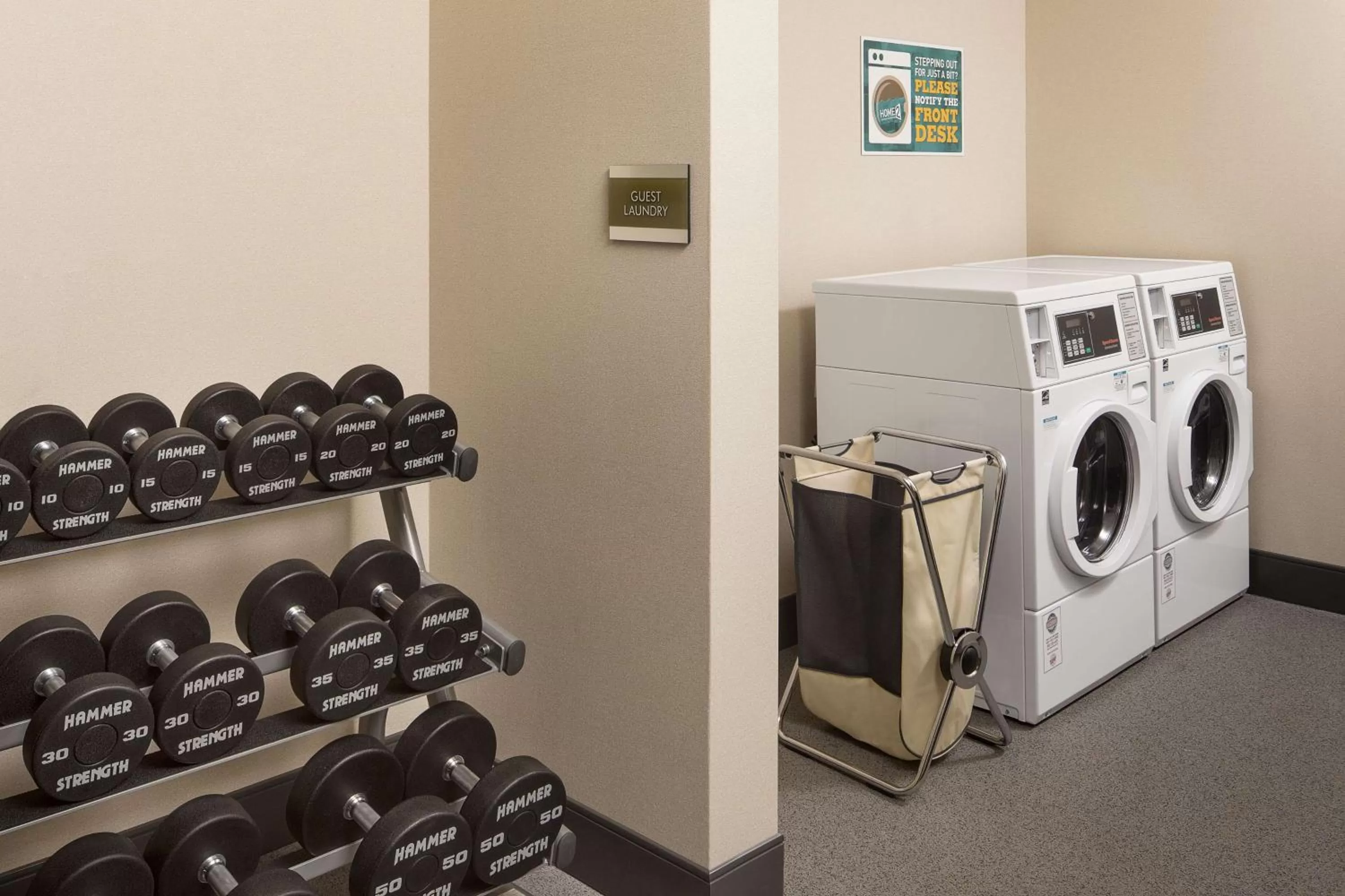 Fitness centre/facilities in Home2 Suites By Hilton Mishawaka South Bend